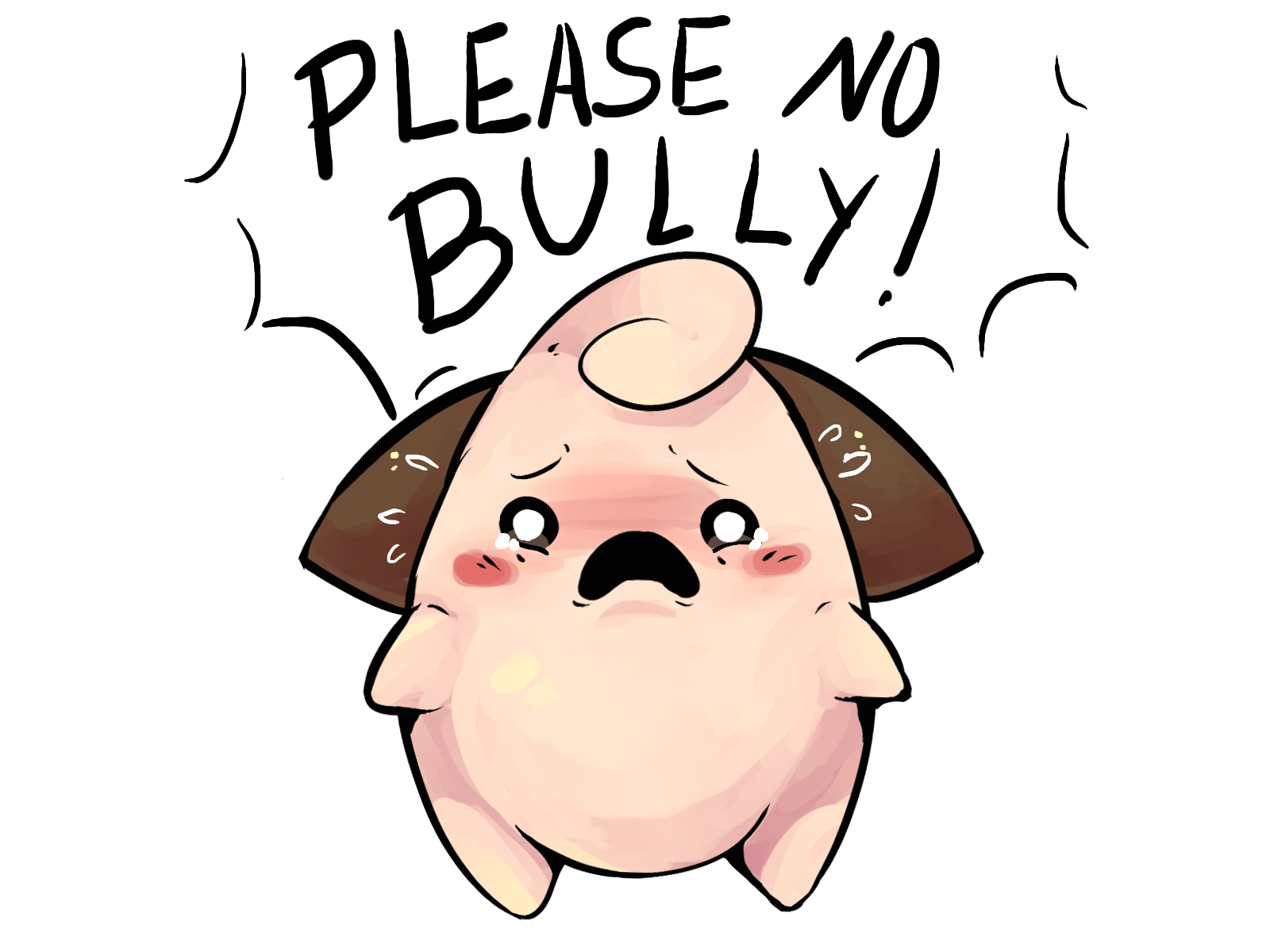 Cleffa doesn’t approves bullying