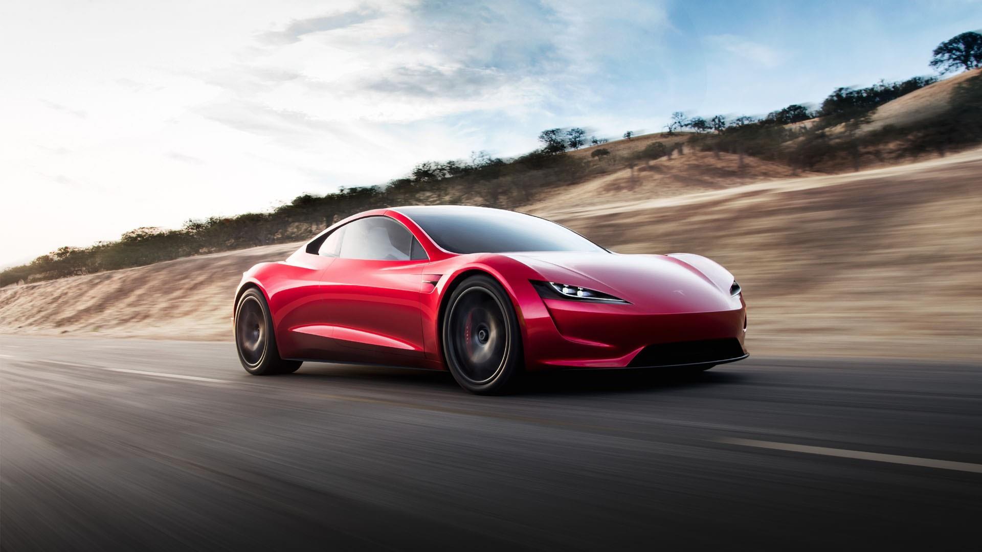 Tesla Roadster Wallpapers