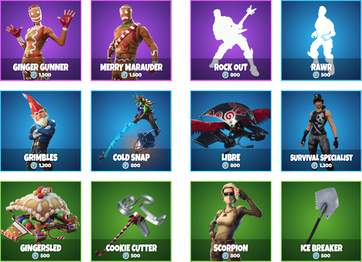 Fortnite Item Shop