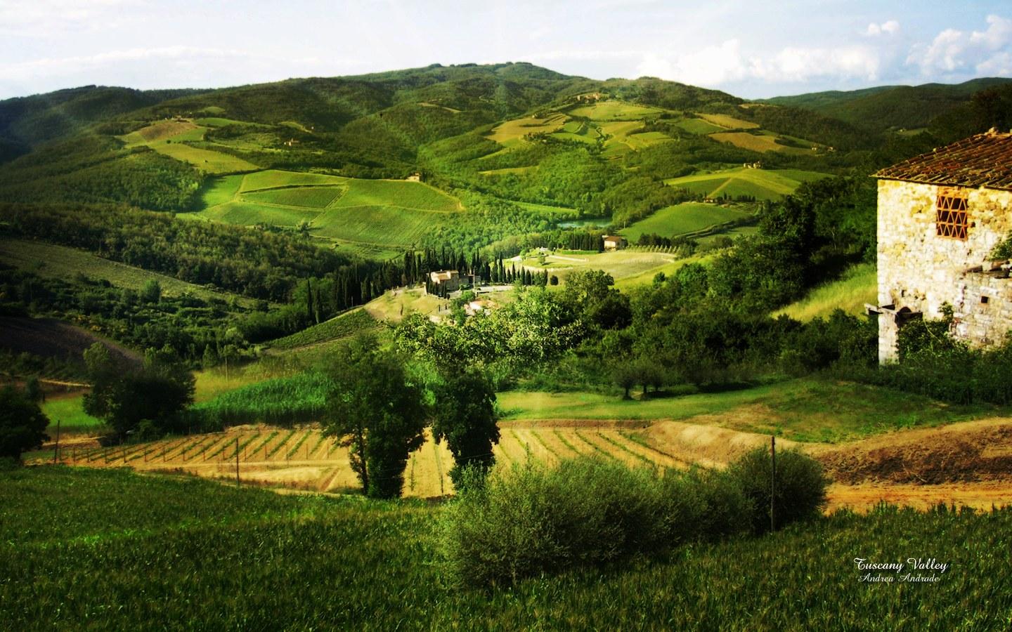 px Tuscan Countryside Wallpapers Desktop