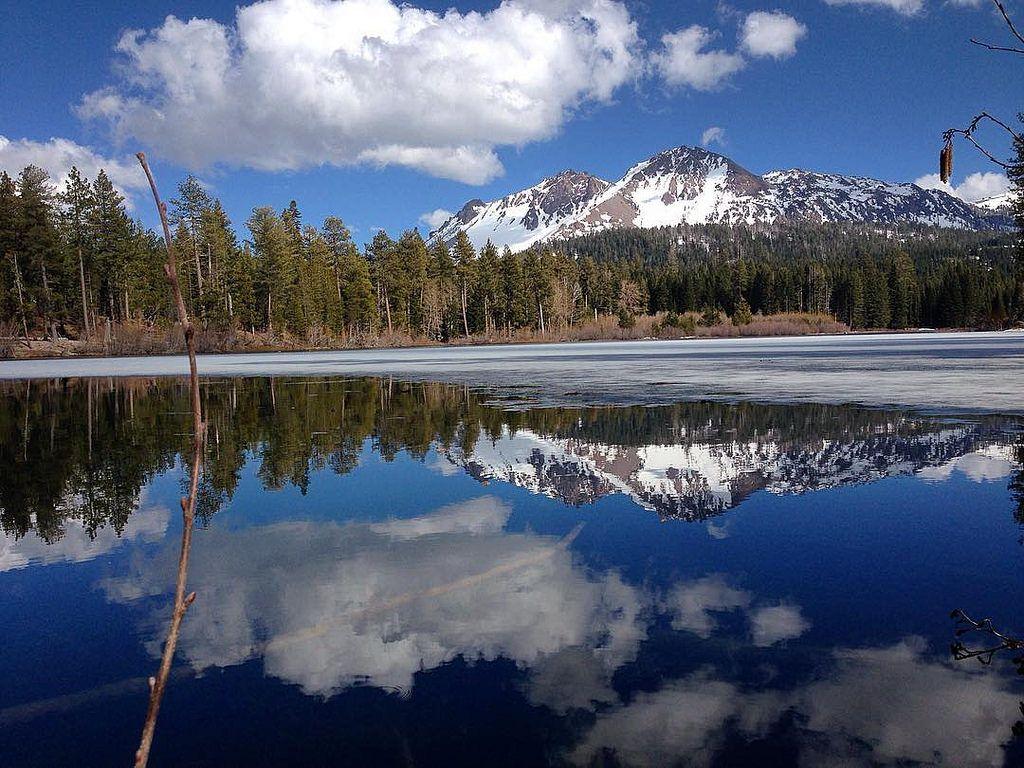 Lake Manzanita at Lassen Volcanic National Park