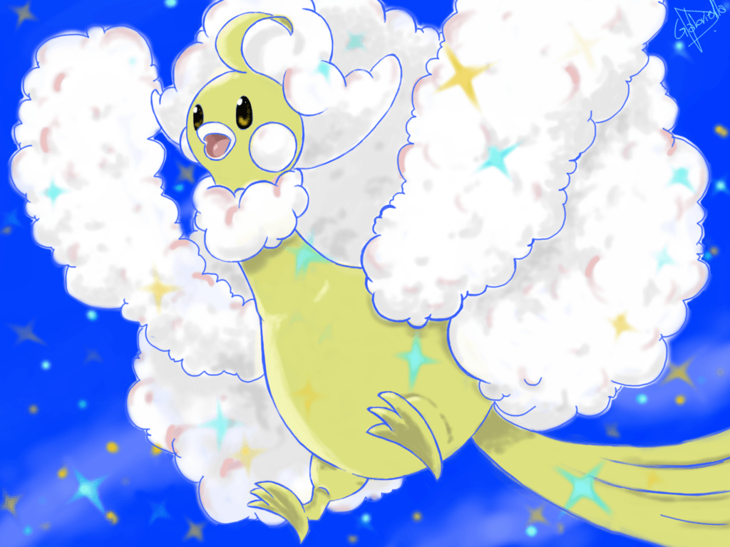 Shiny Mega Altaria by Gabry