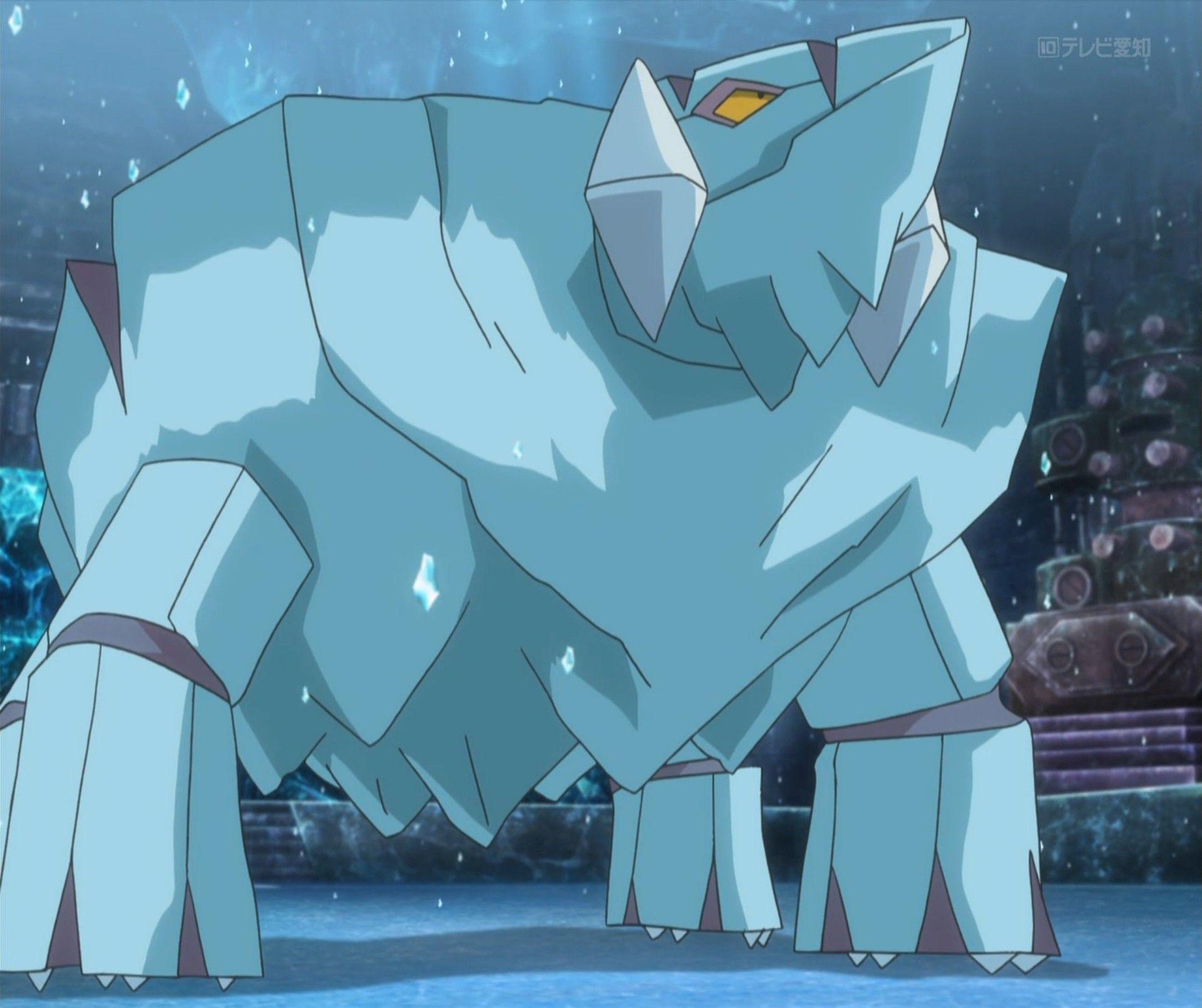 Ice Pokemon Fresh Wulfric S Avalugg Anime Pokémon Wiki