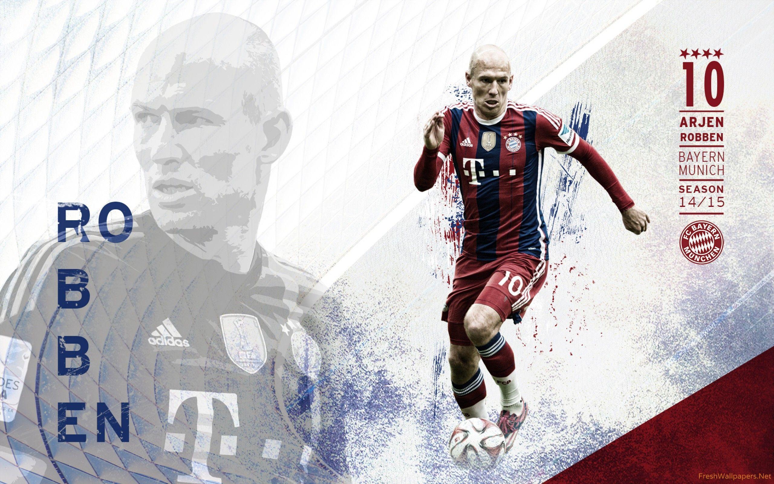 Arjen Robben 2015 FC Bayern Munich wallpapers