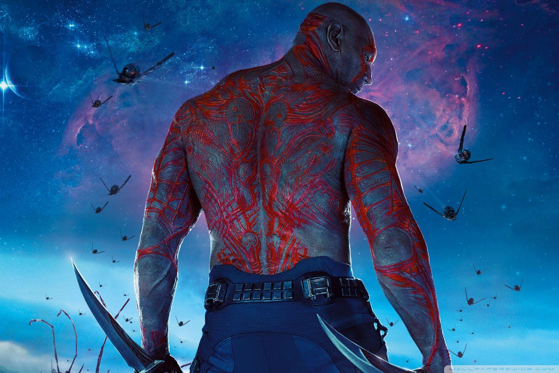 Guardians Of The Galaxy Drax The Destroyer HD desktop wallpapers