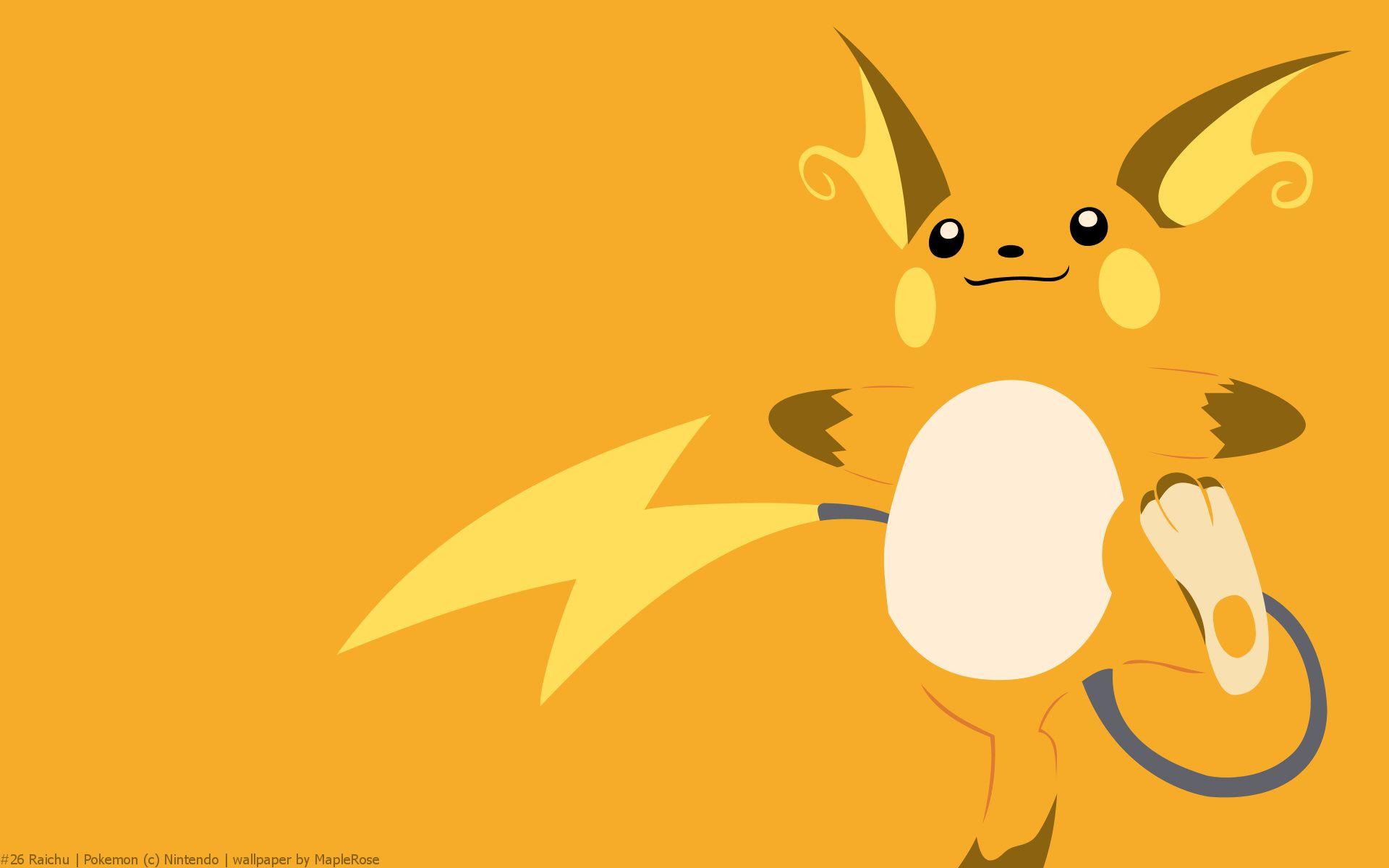 Raichu Pokemon HD Wallpapers