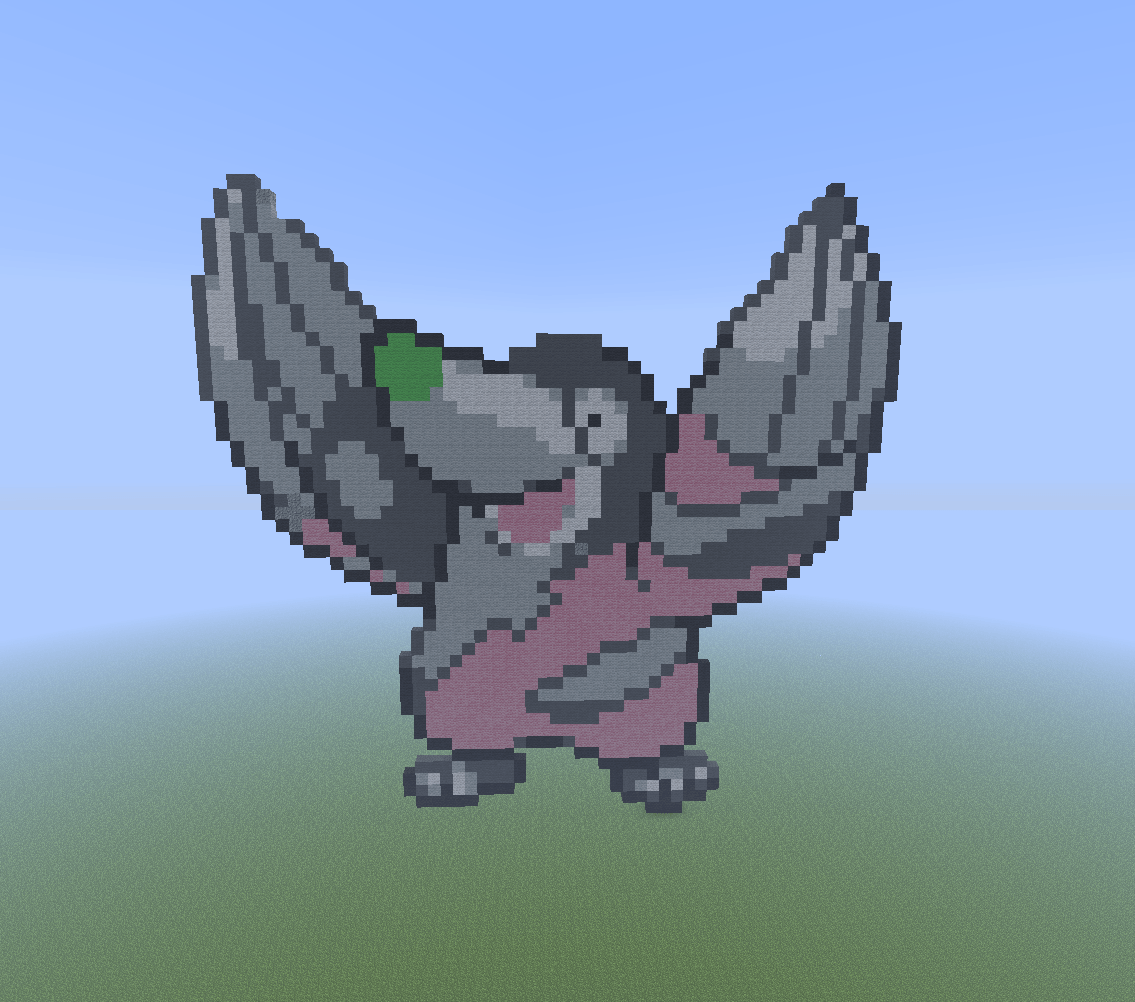 Minecraft Pixel Art! image Drilbur!