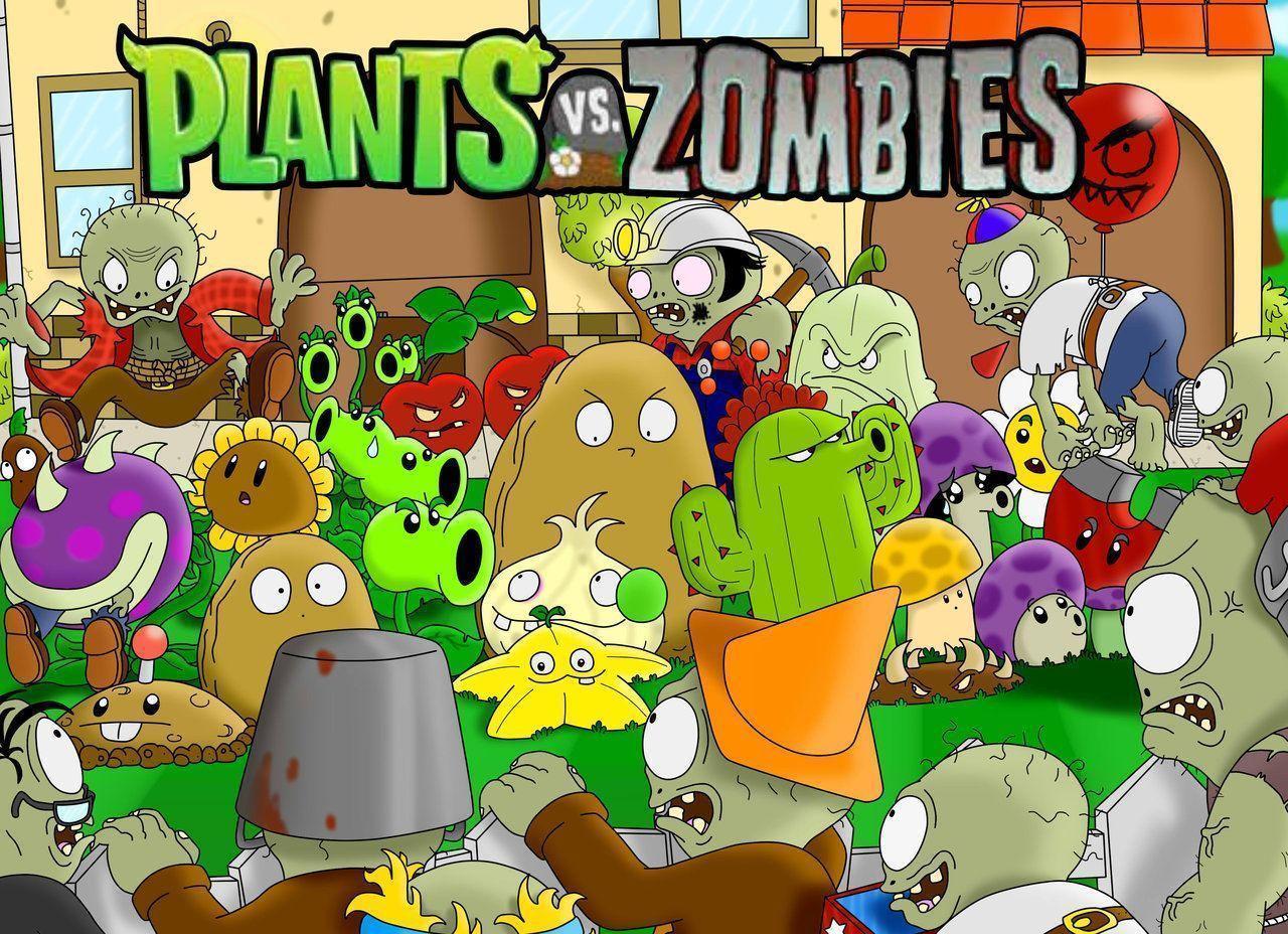 Plants vs Zombies Wallpapers by SuperLakitu