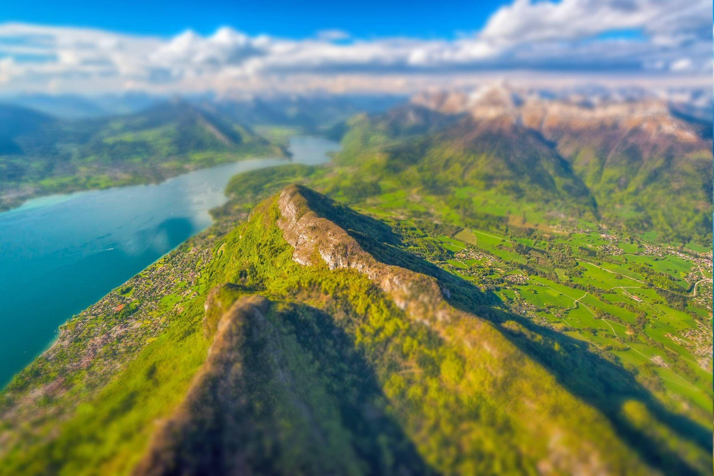 landscape, Nature, Africa, Tilt Shift, Field, River, Hill, Rwanda