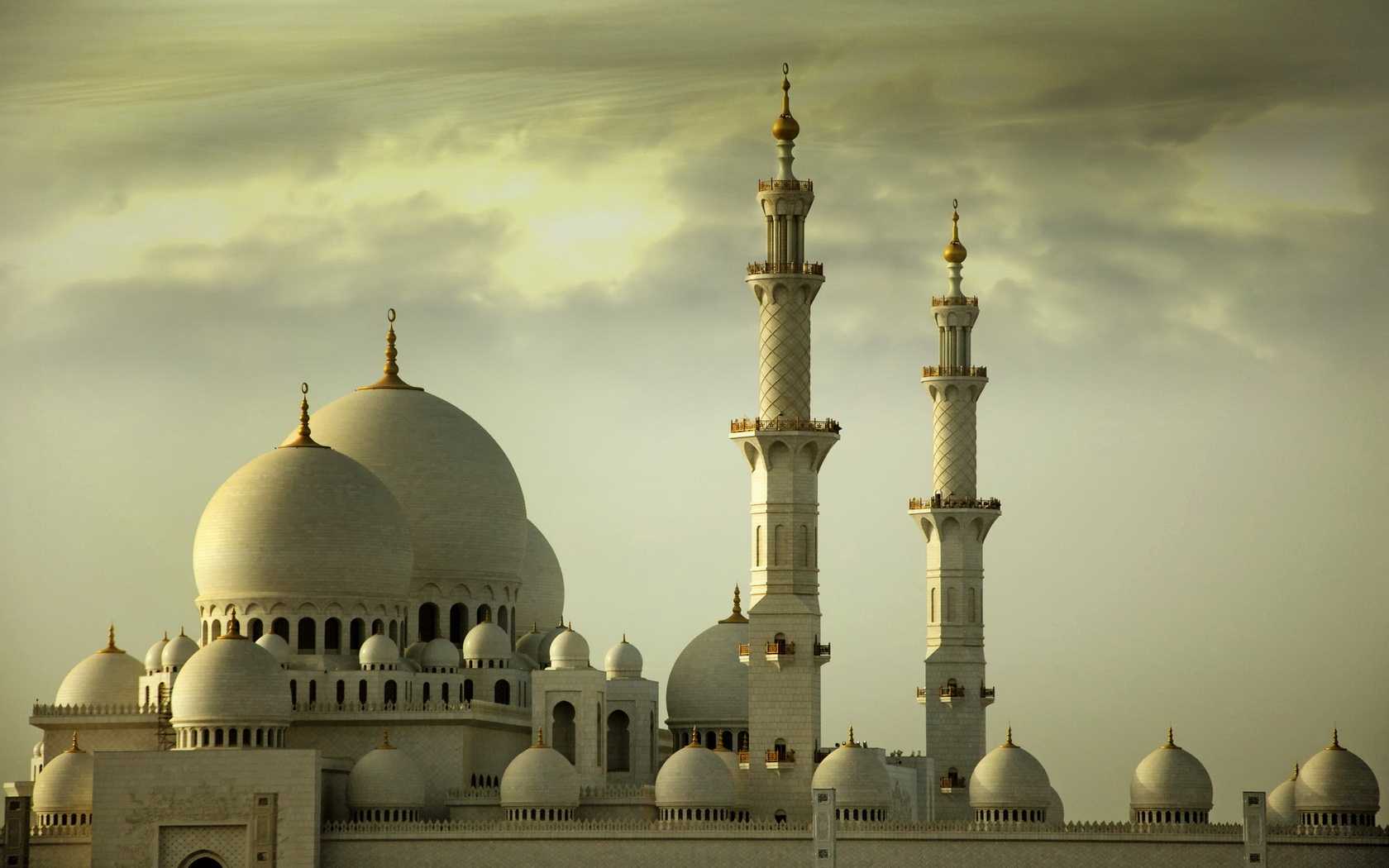 Sheikh Zayed Grand Mosque HD Wallpapers For Desktop