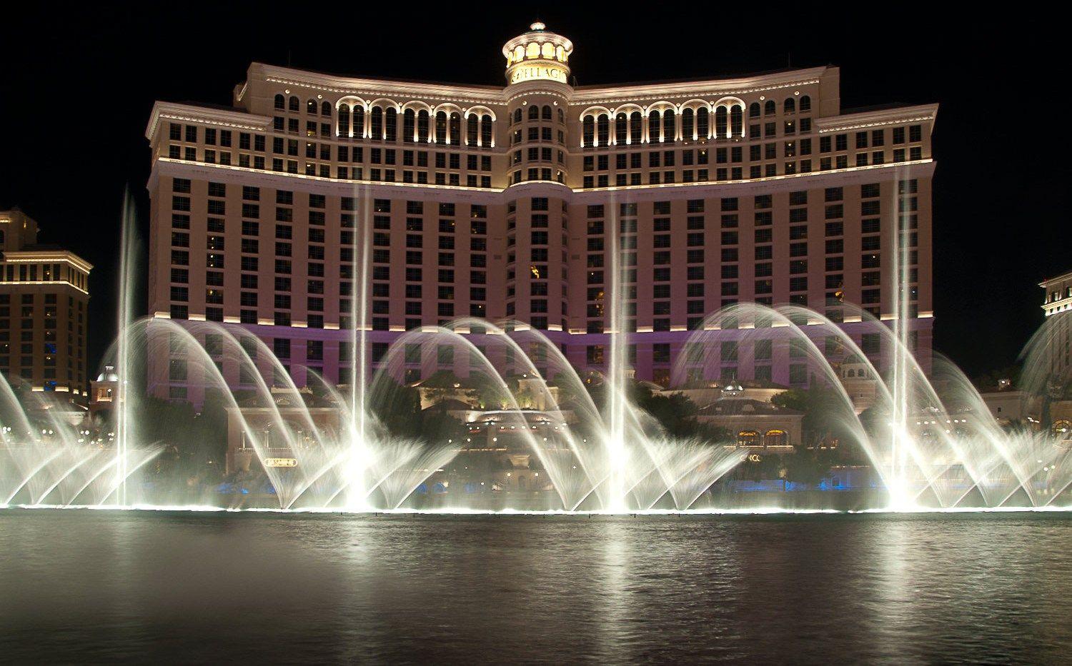 Bellagio Fountains HD Wallpapers