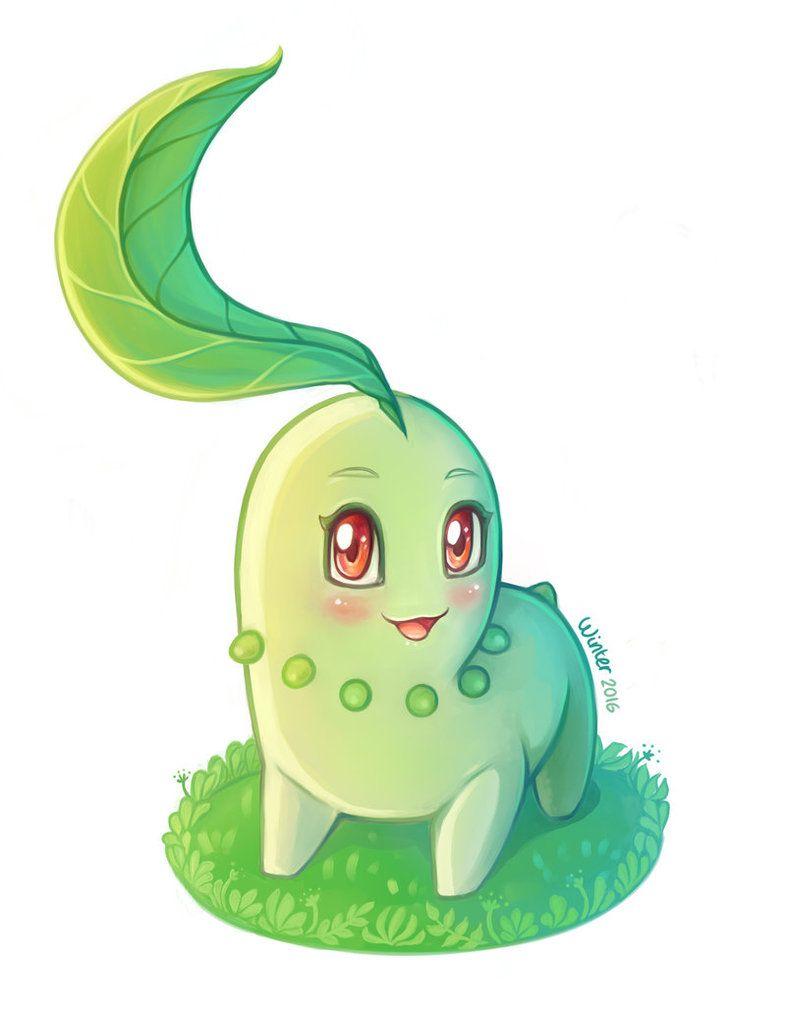 Chikorita by WinterThistles