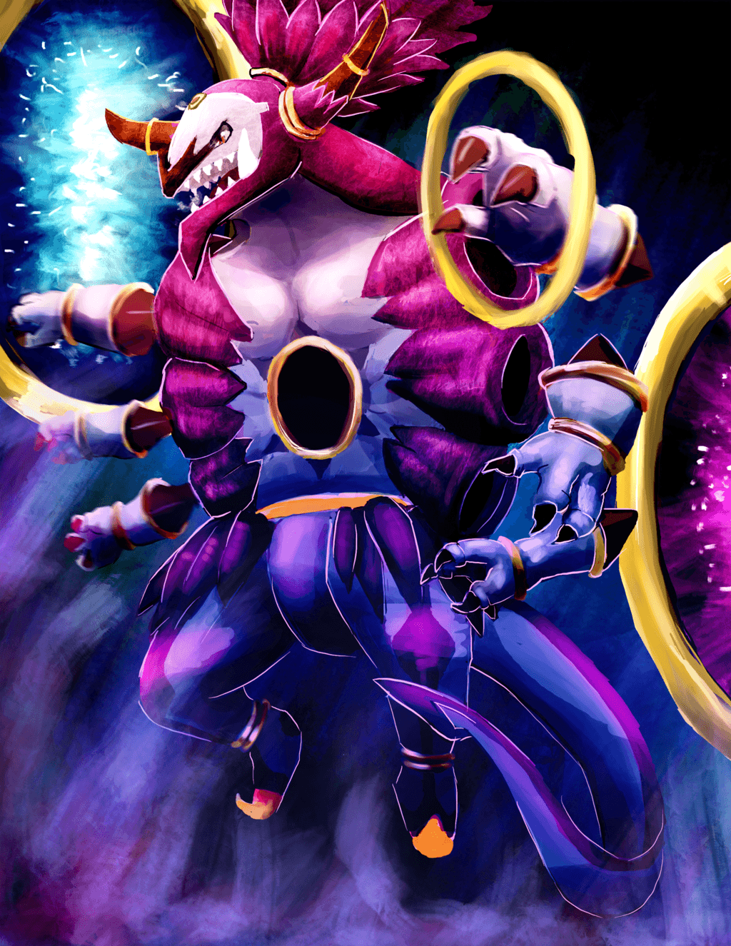 HOOPA UNBOUND by takugirl.deviantart on @DeviantArt