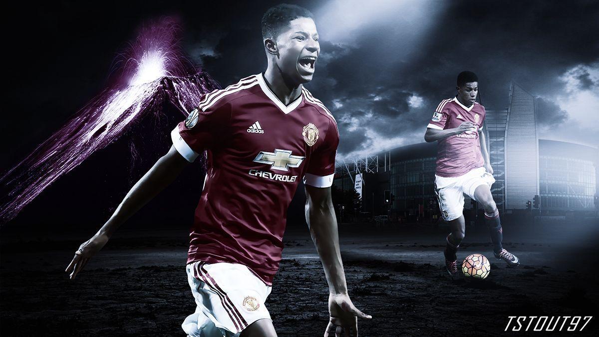 Marcus Rashford Manchester United Wallpapers on Behance