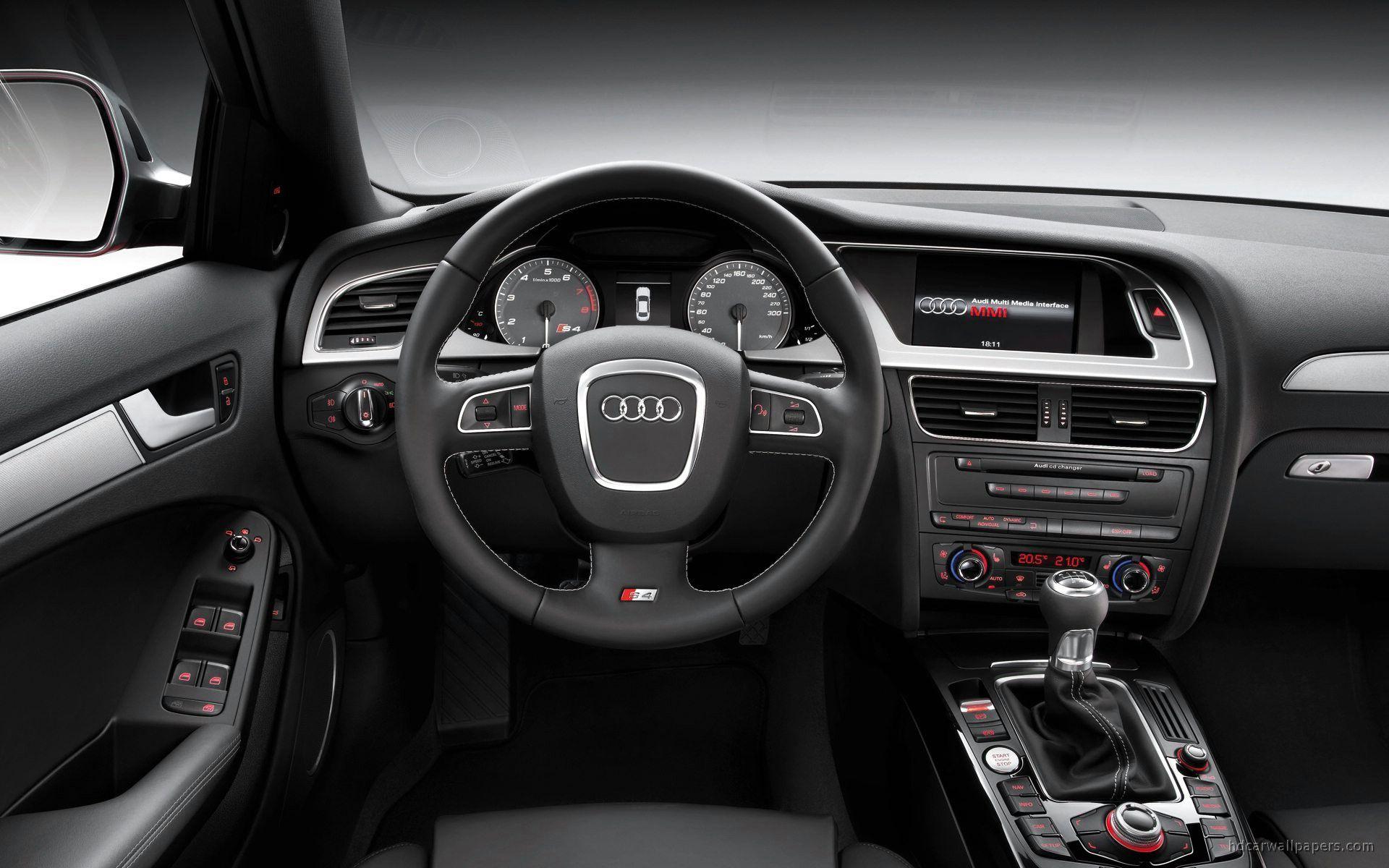 2009 Audi S4 Interior Wallpapers