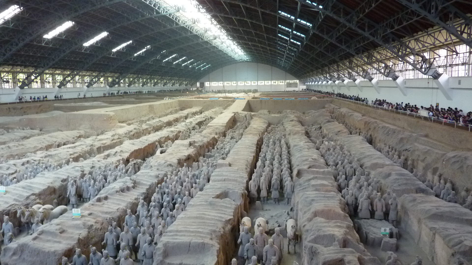 Terracotta Warriors at Qin Shi Huangdi’s mausoleum, Xi’an