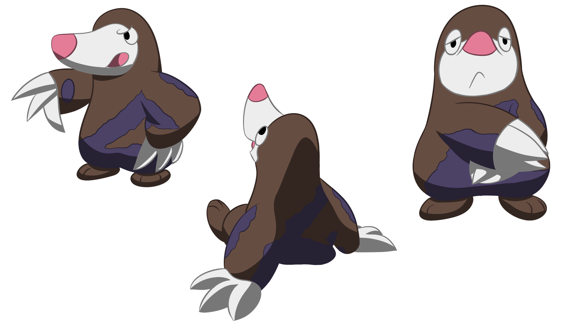 I drew a few Drilbur! : pokemon