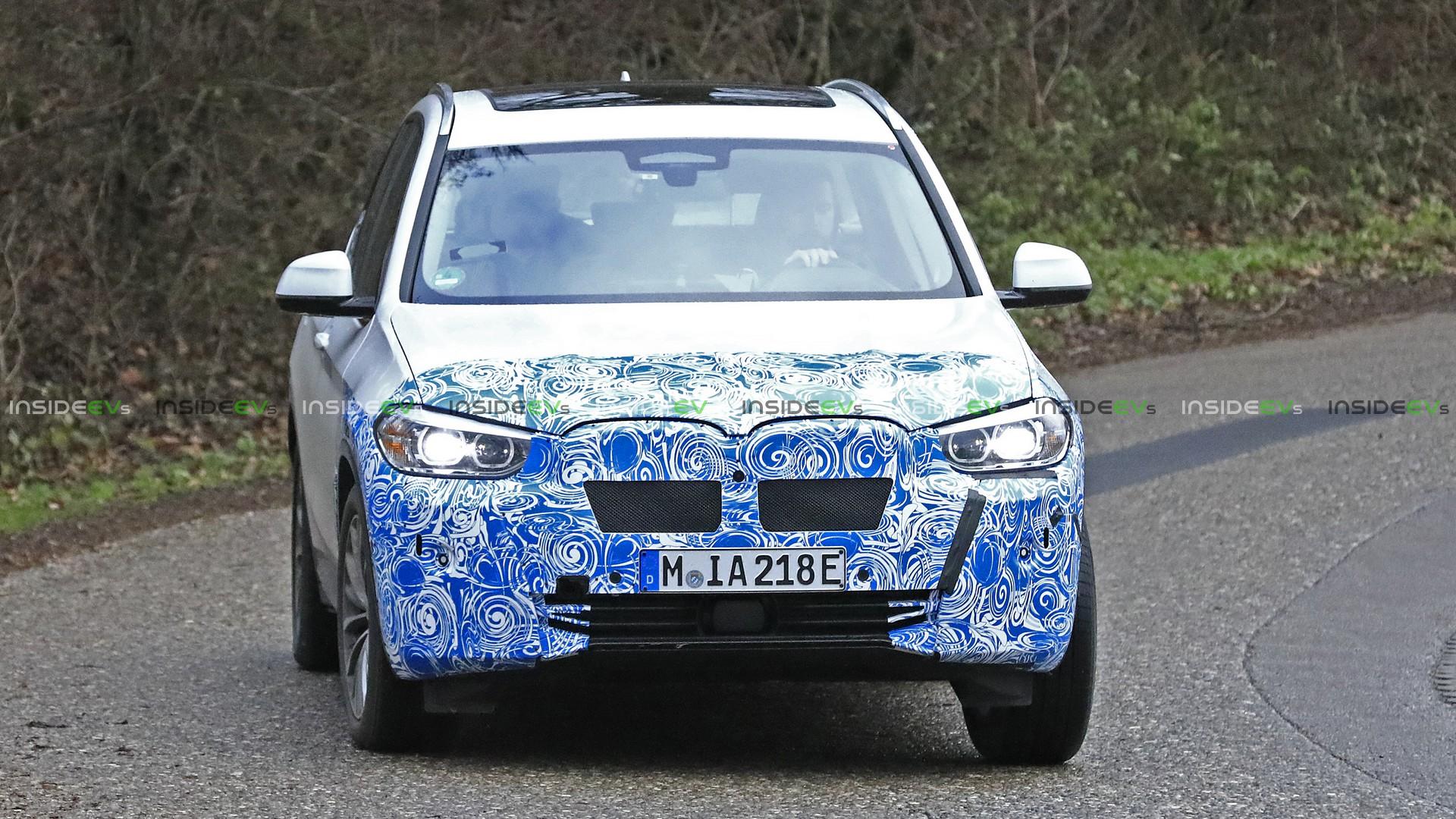 More BMW iX3 Spy Shots Pop Up One Year Before Launch