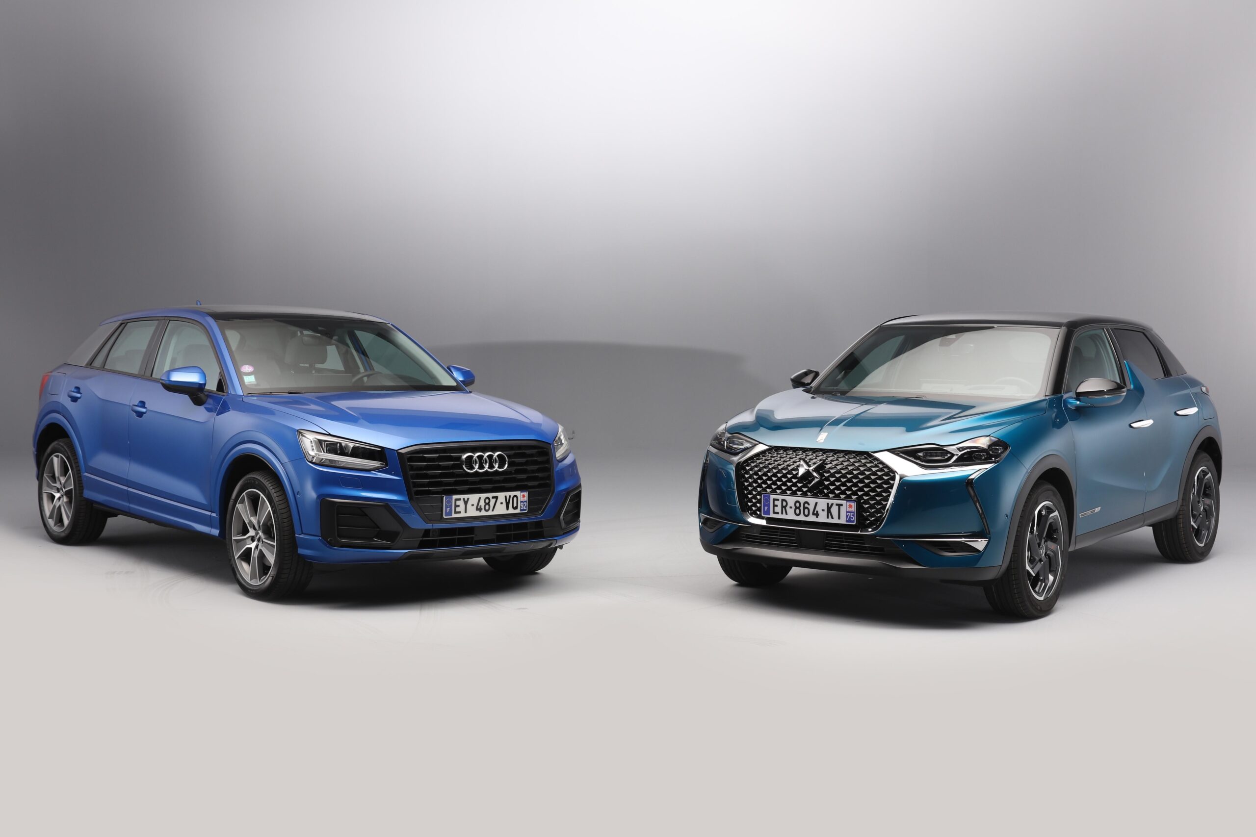 DS3 Crossback vs. Audi Q2: premier round