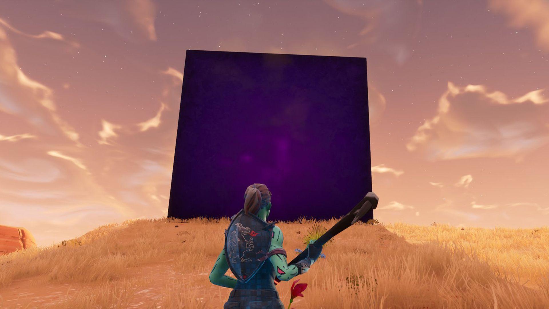 Fortnite’s cube just destroyed a building that took 4 months to