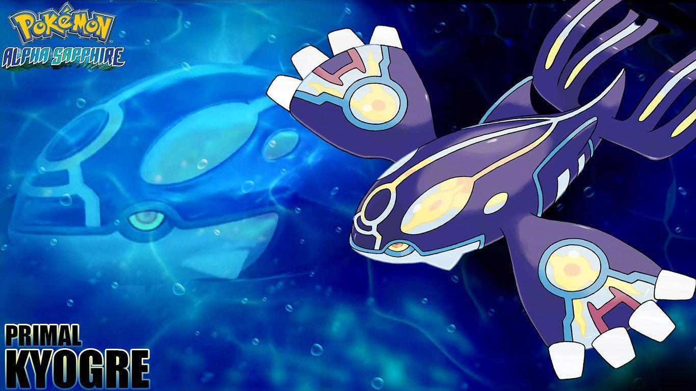 Pokemon Alpha Sapphire: Primal Kyogre Wallpapers by piplupwater on