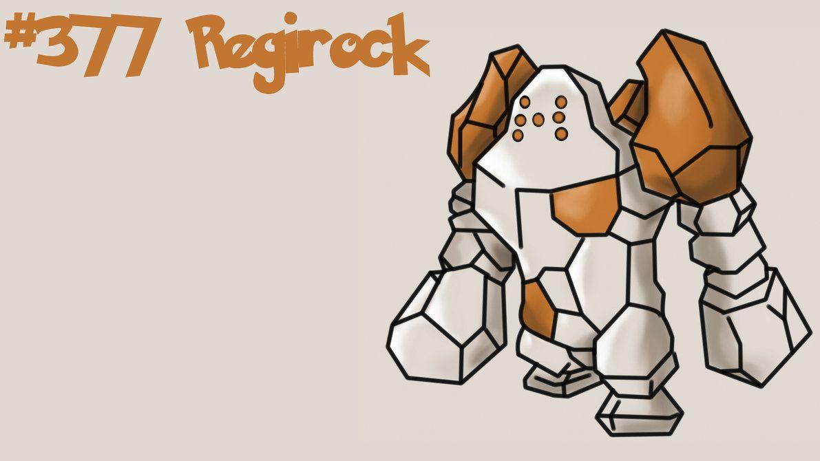 Regirock wallpapers by Xingle