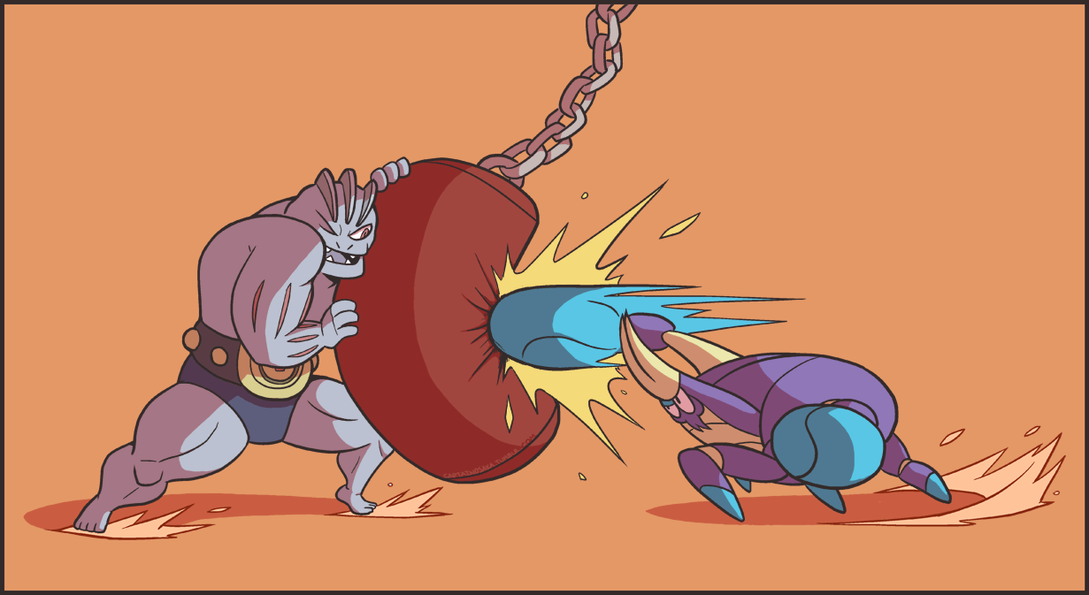 crabrawler and machoke