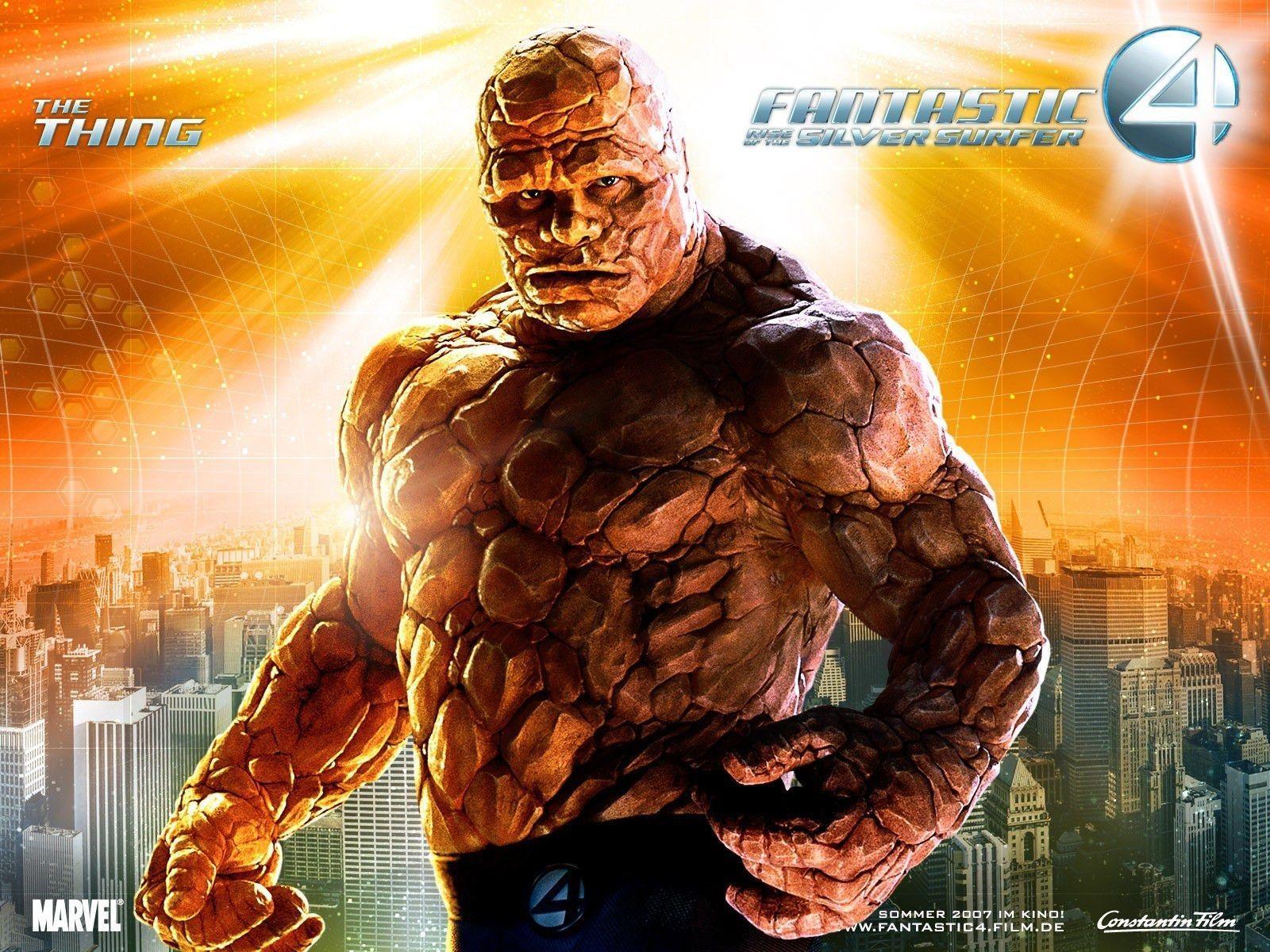 Fantastic 4 The Thing Hd Free Wallpapers