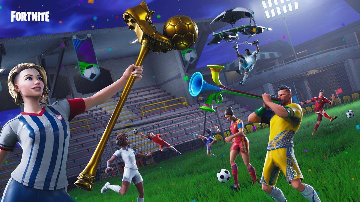 Fortnite on Twitter: GOAAAAAL! Celebrate that Victory with the new