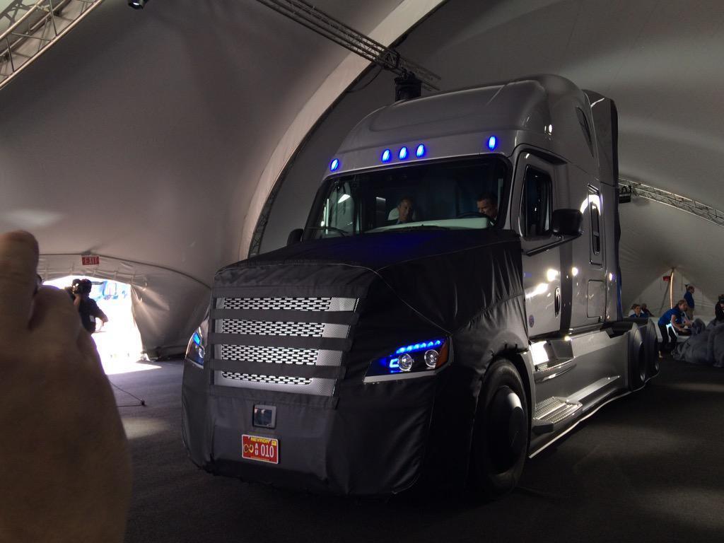 Freightliner unveils first U.S.