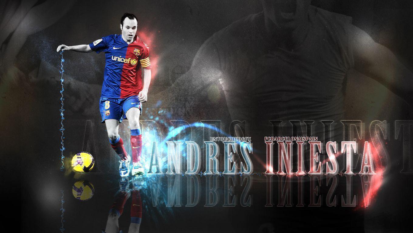 Wallpapers Andres Iniesta 09 by UntouchedDesigns