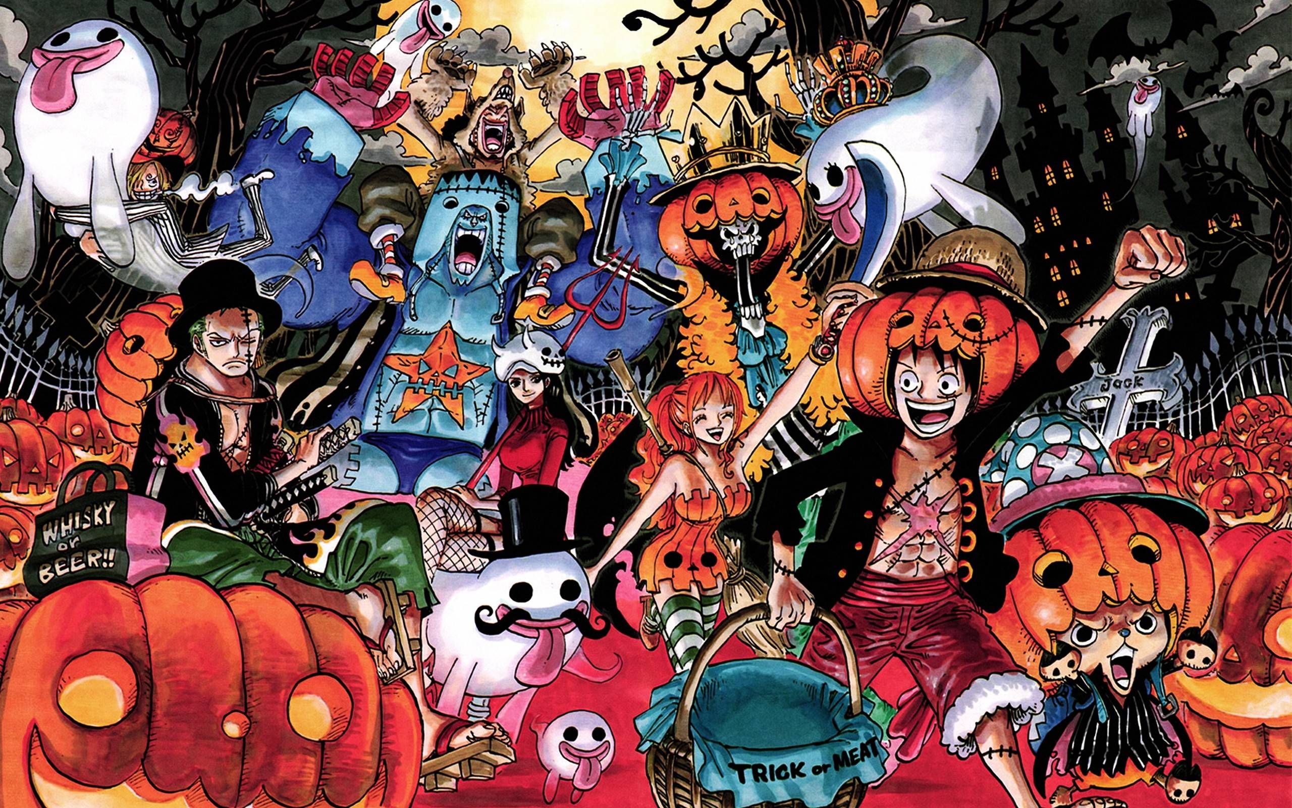 One Piece Halloween Wallpapers #