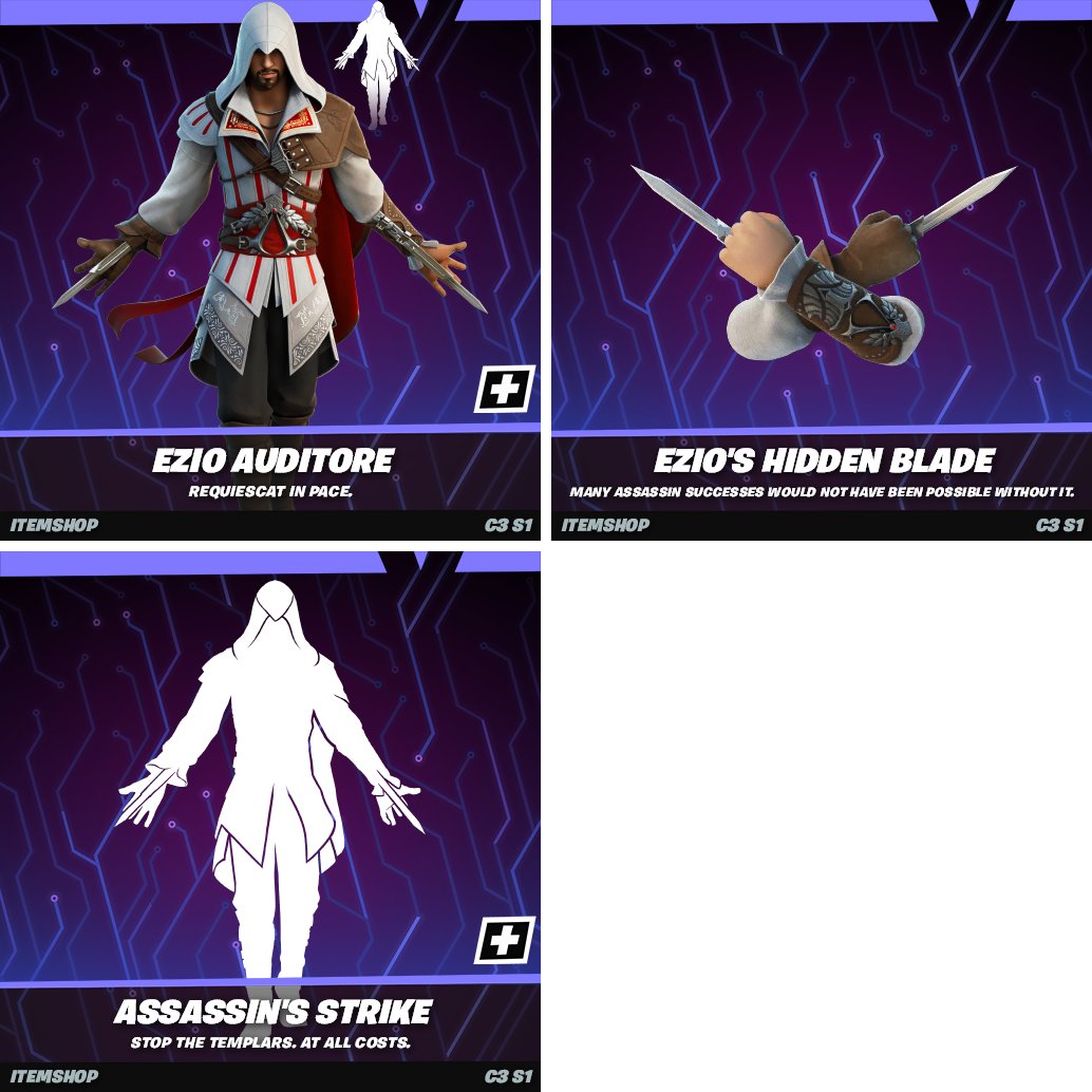 Ezio Auditore Fortnite wallpapers