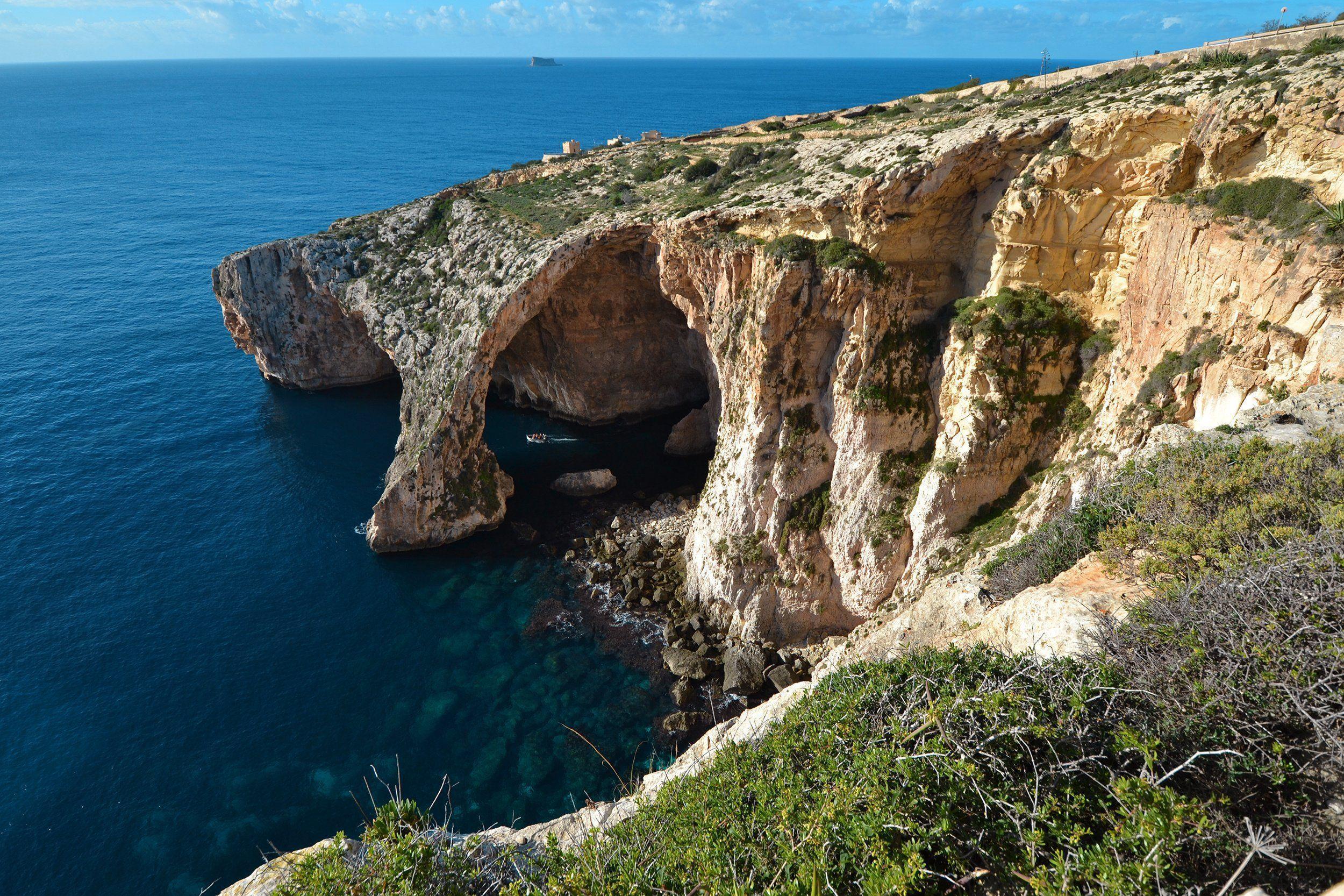 Blue Grotto in Zurrieq Malta wallpapers