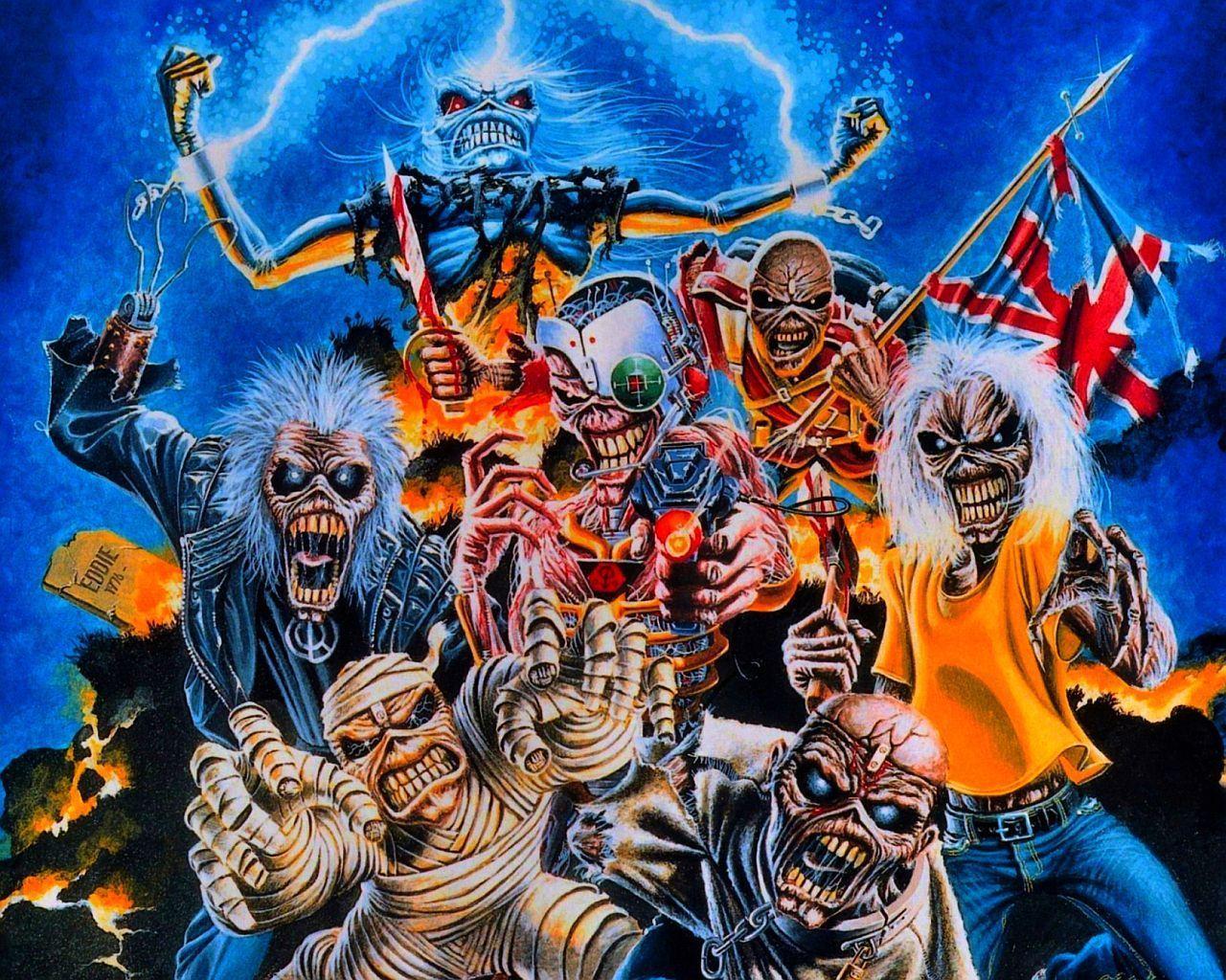 256 Iron Maiden Wallpapers