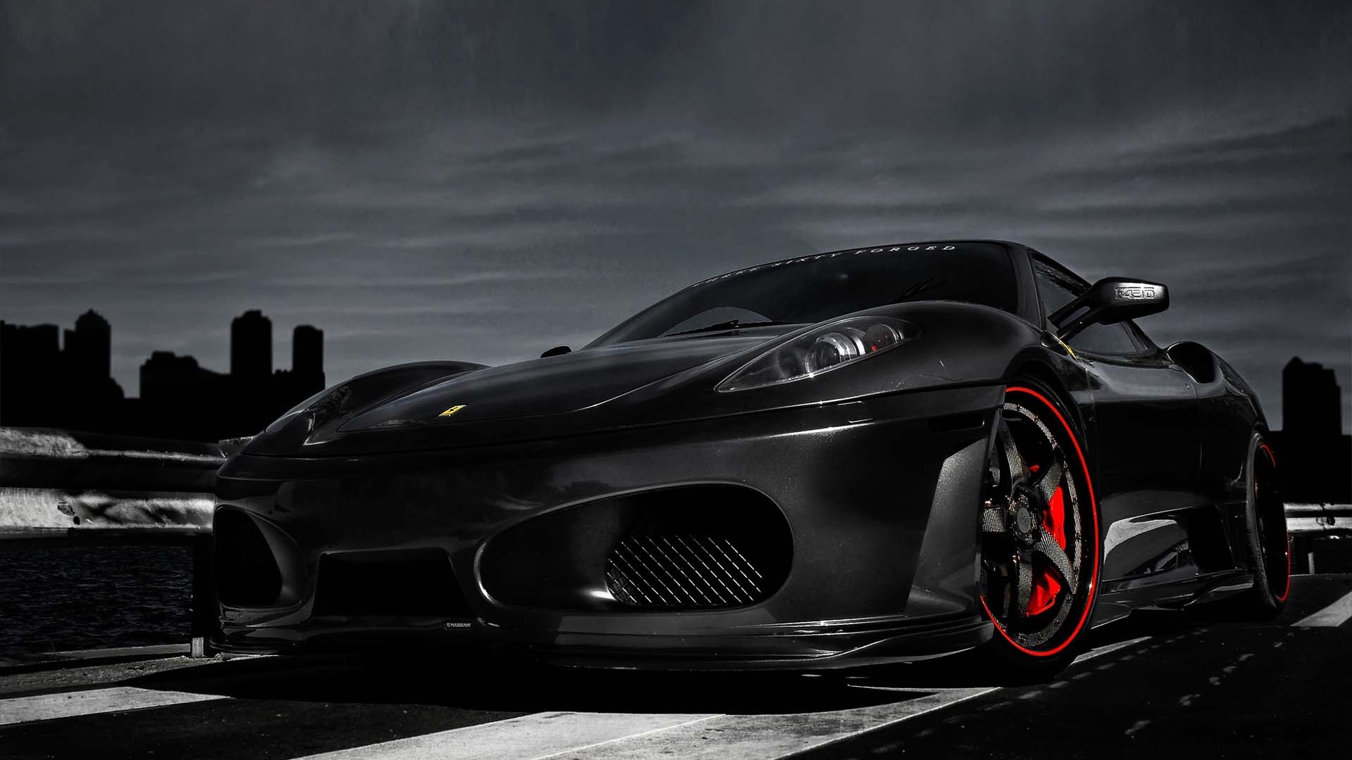 FunMozar – Black Ferrari Wallpapers