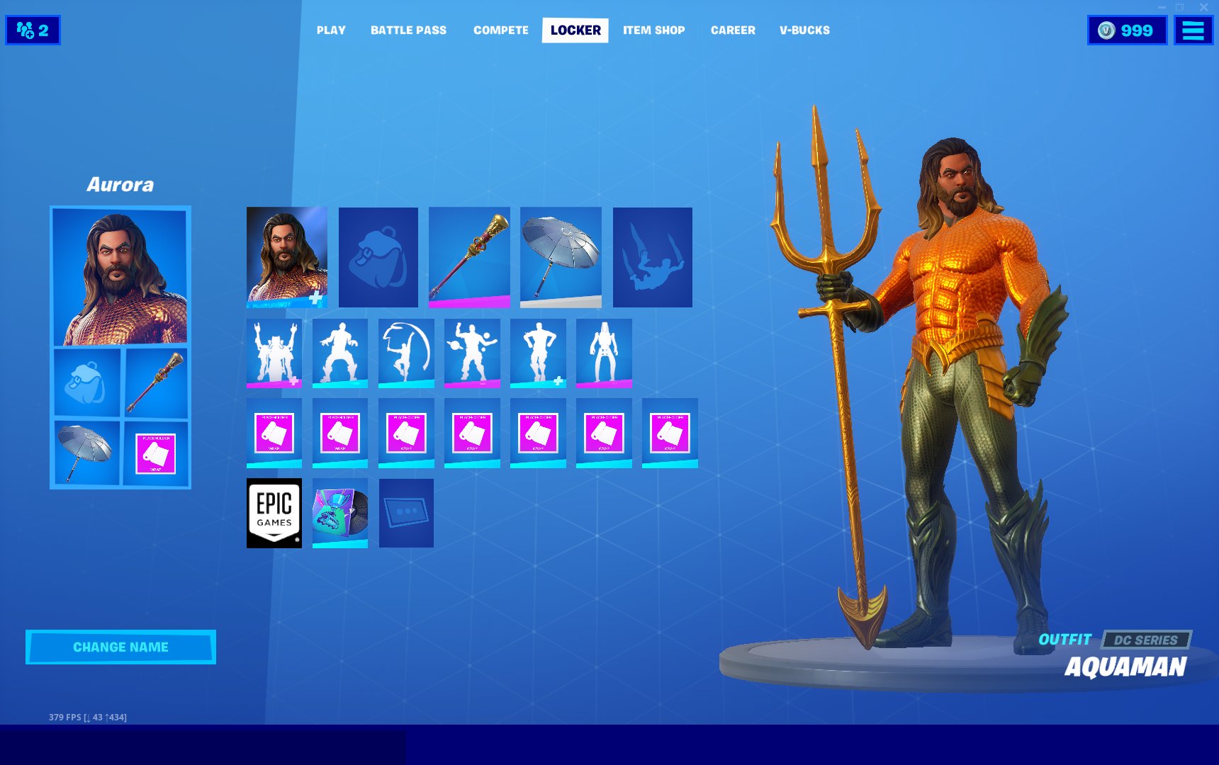 Aquaman Fortnite wallpapers