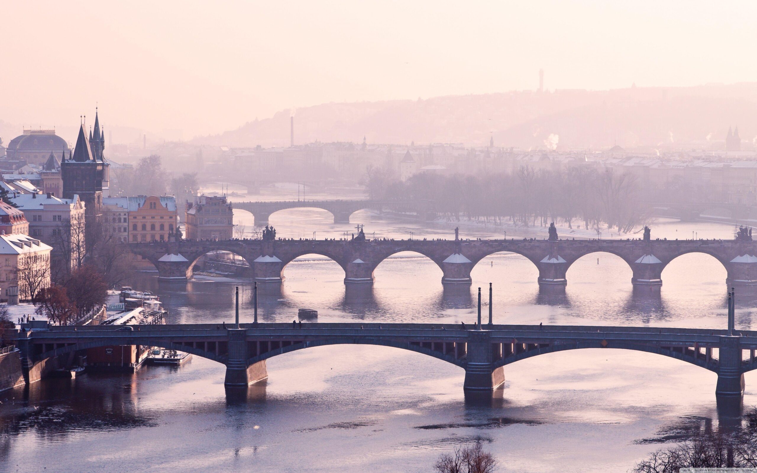 Prague Bridge, Czech Republic HD desktop wallpapers : Widescreen