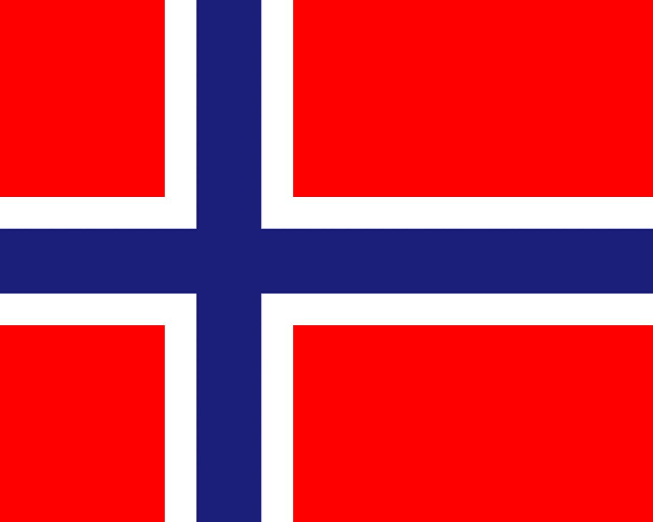 Wallpapers Norway Flag Cross