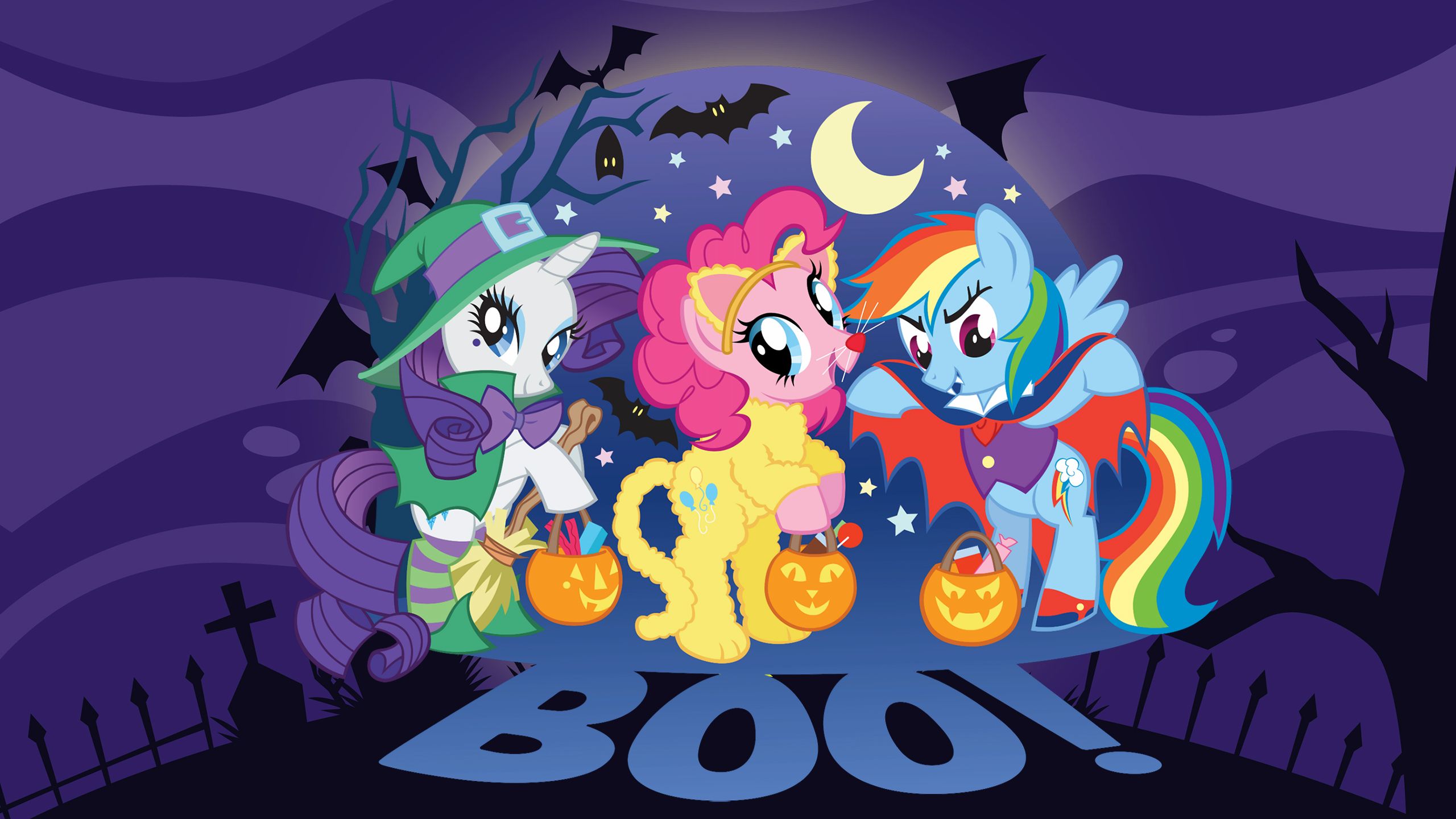 My Little Pony HD Halloween wallpapers collection