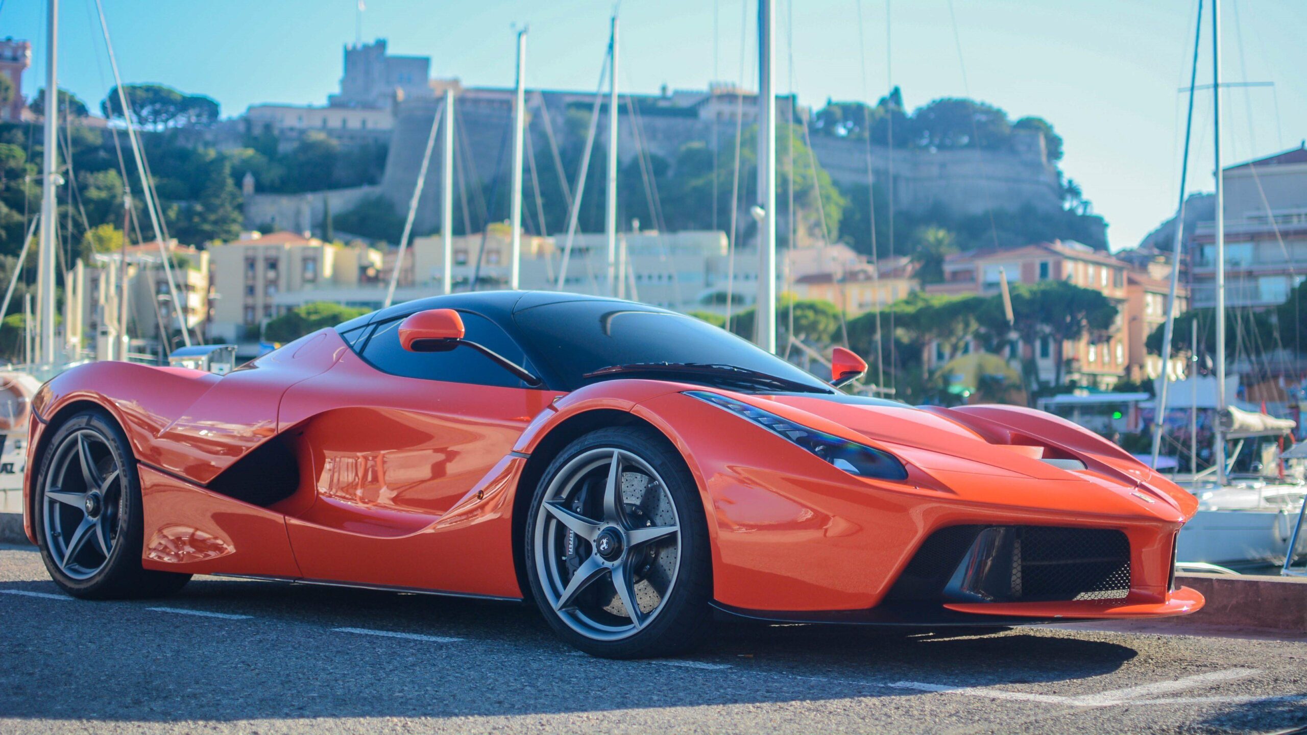 Super Red Car: LaFerrari Wallpapers · 4K HD Desktop Backgrounds