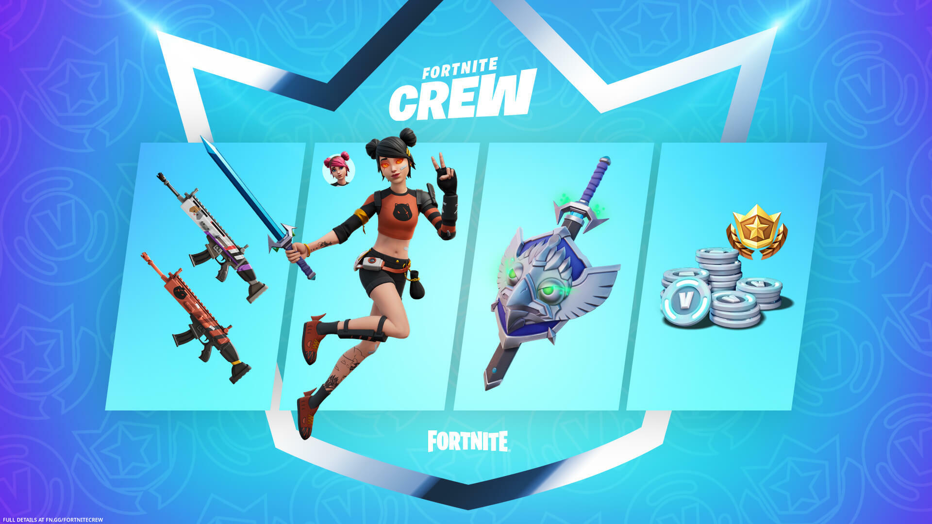 Fortnite August Crew Pack Is The Fan