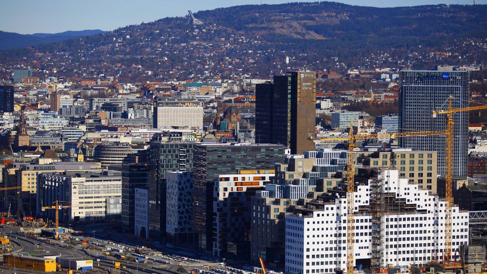 Panoramic views of the Oslo wallpapers and image