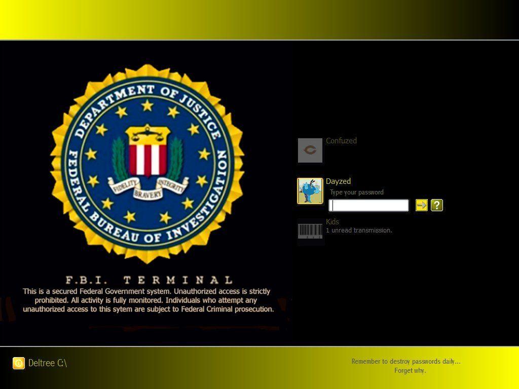 Image For > Fbi Terminal Wallpapers