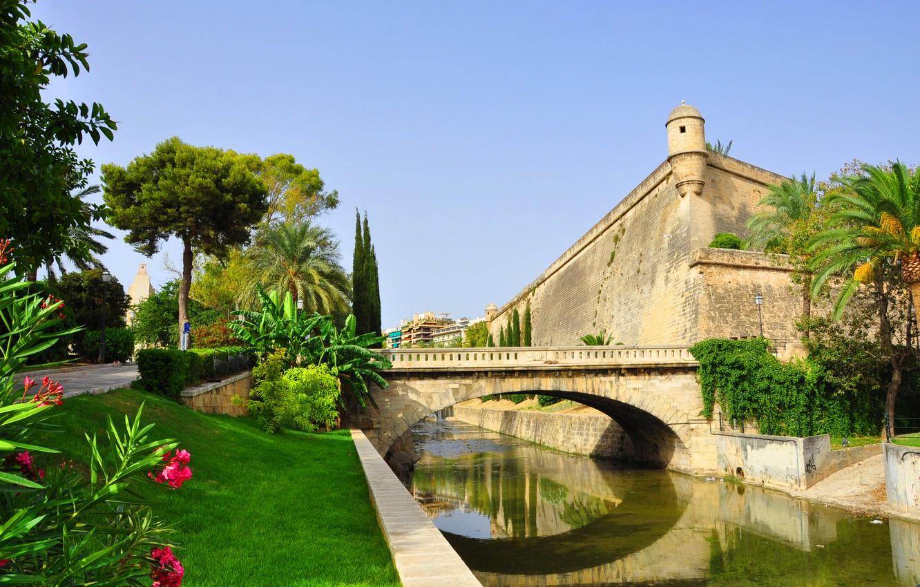 Wallpapers the city, the building, fortress, structure, Palma de