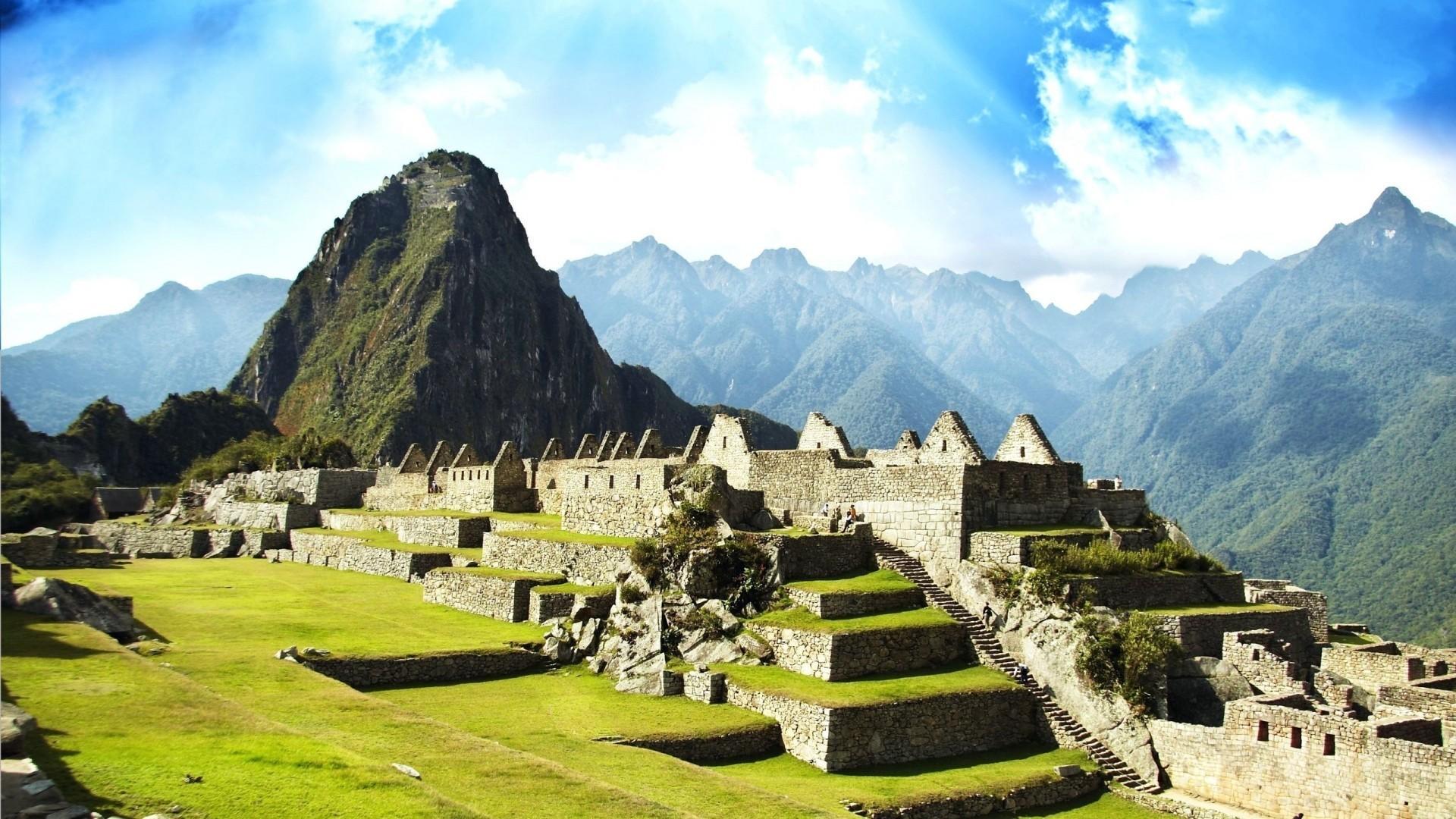 Machu picchu cityscapes wallpapers