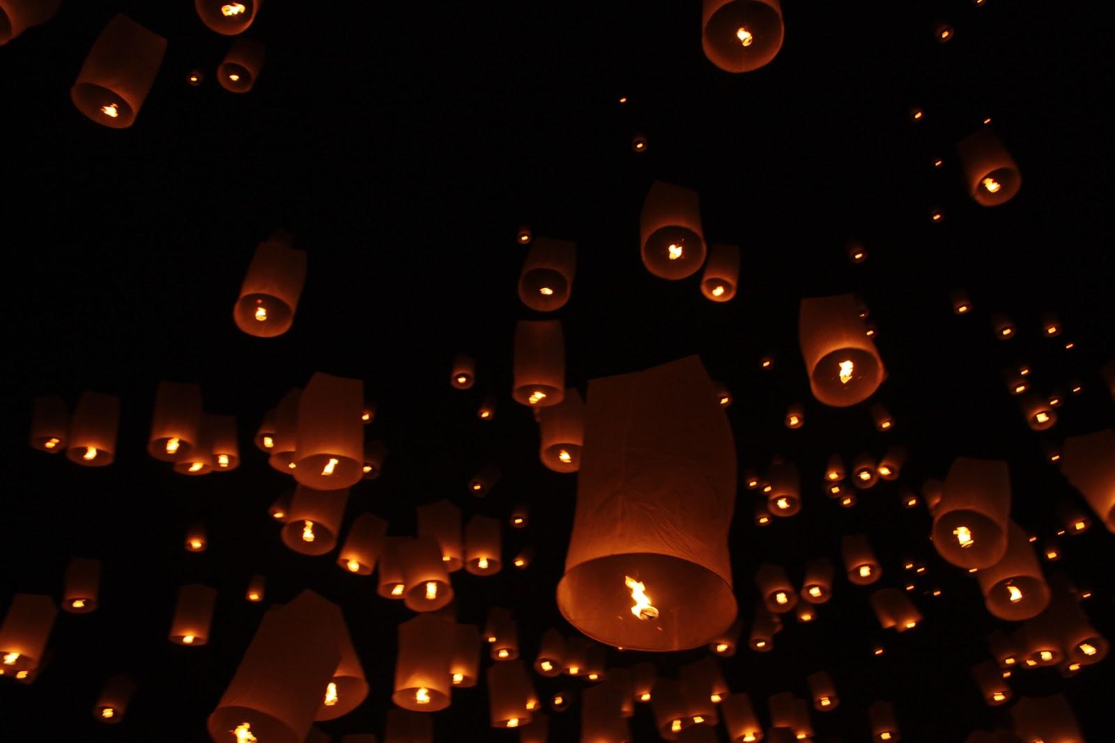 Floating Lantern Festival Wallpaper. Lantern Festival Best