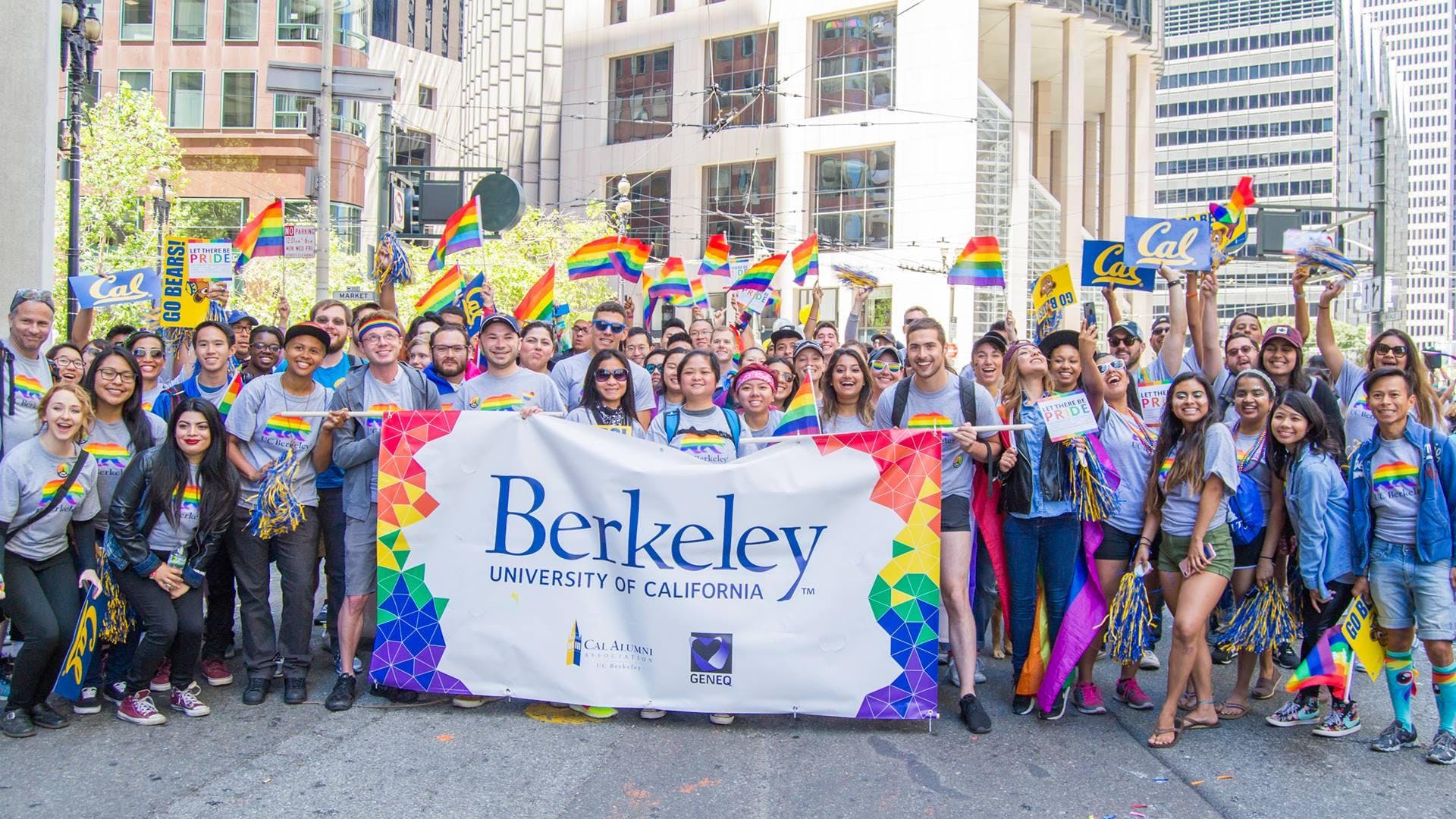 Cal at San Francisco Pride Parade