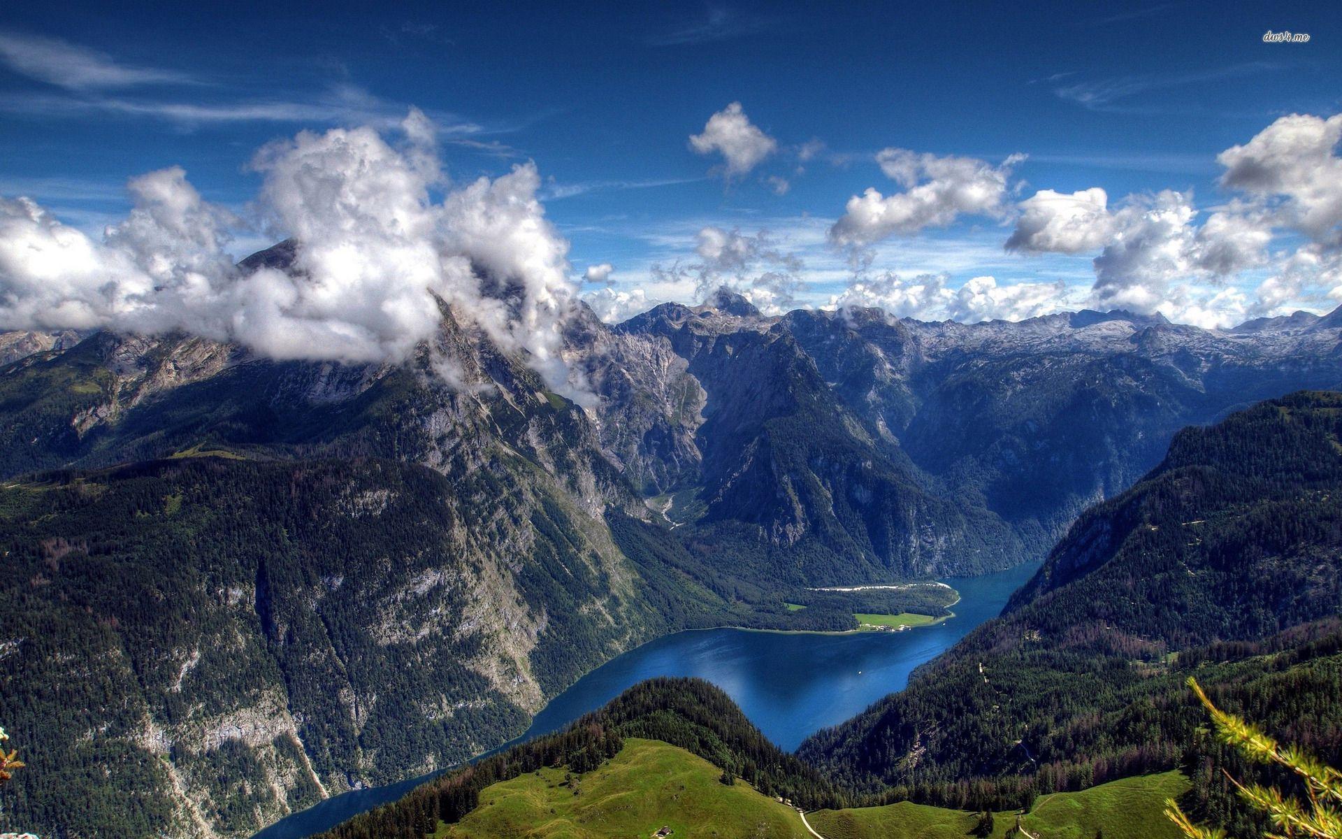 Swiss Alps Lake Full Hd Wallpapers