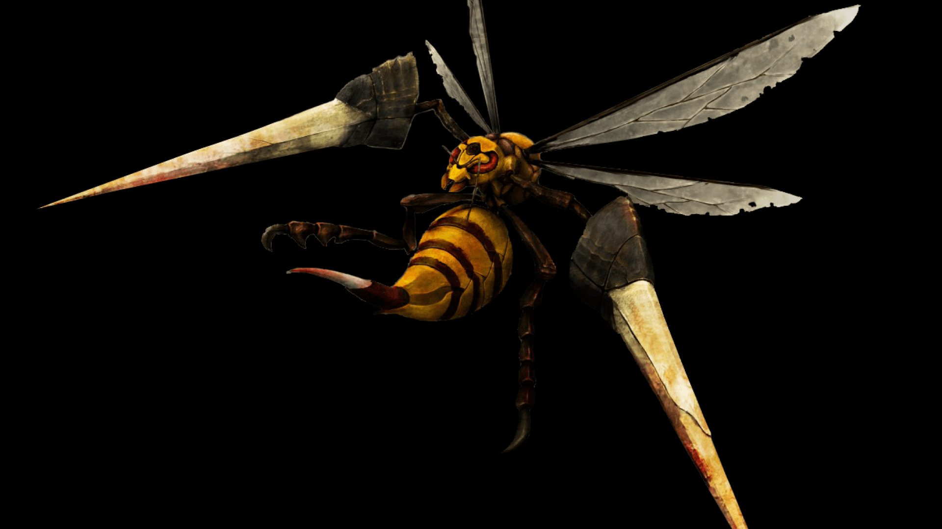 ScreenHeaven: 3D Beedrill Pokemon desktop and mobile backgrounds